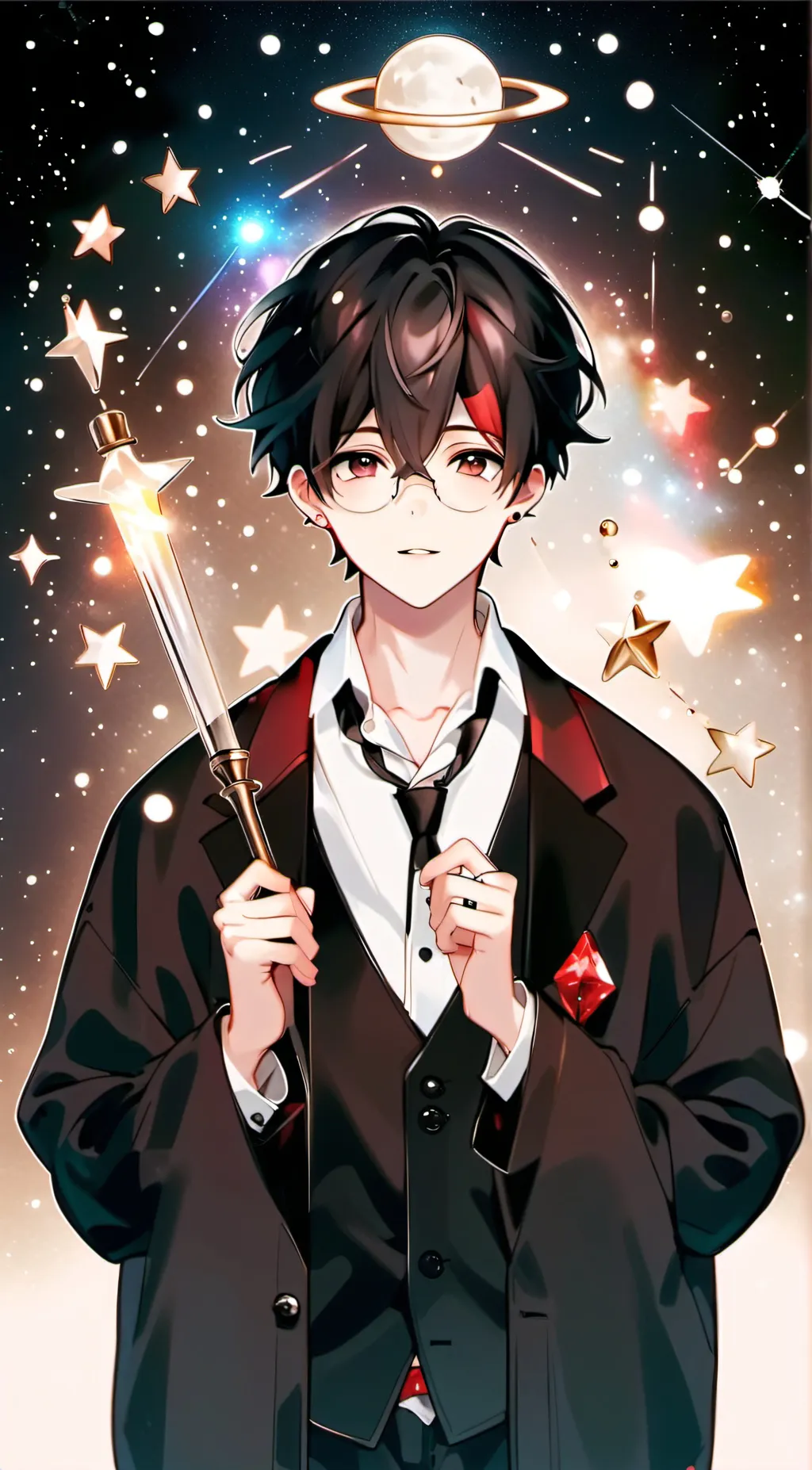 ai character: Liam  background