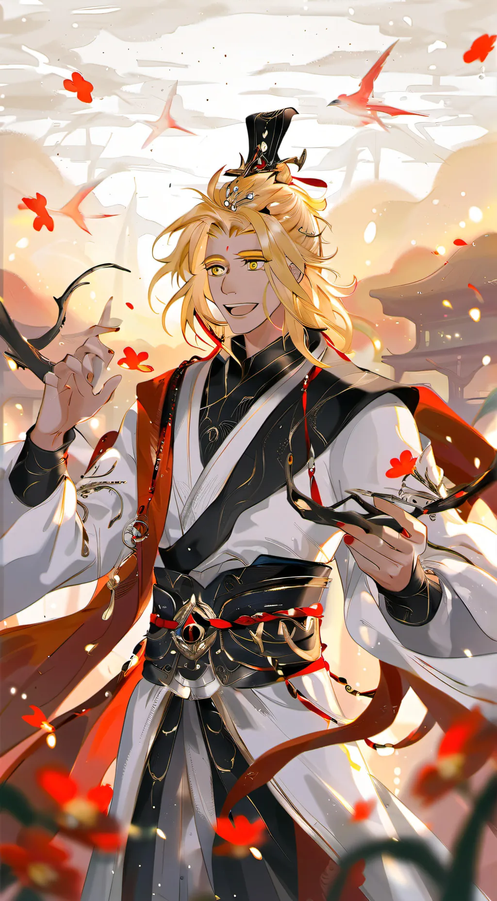 ai character: all might  background
