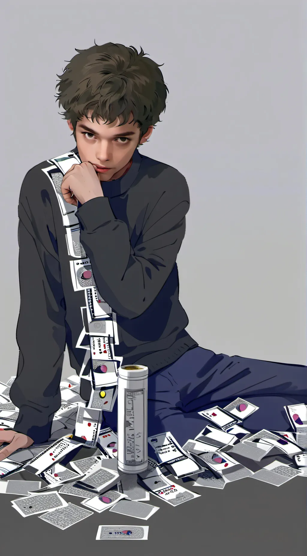 ai character: Adem background