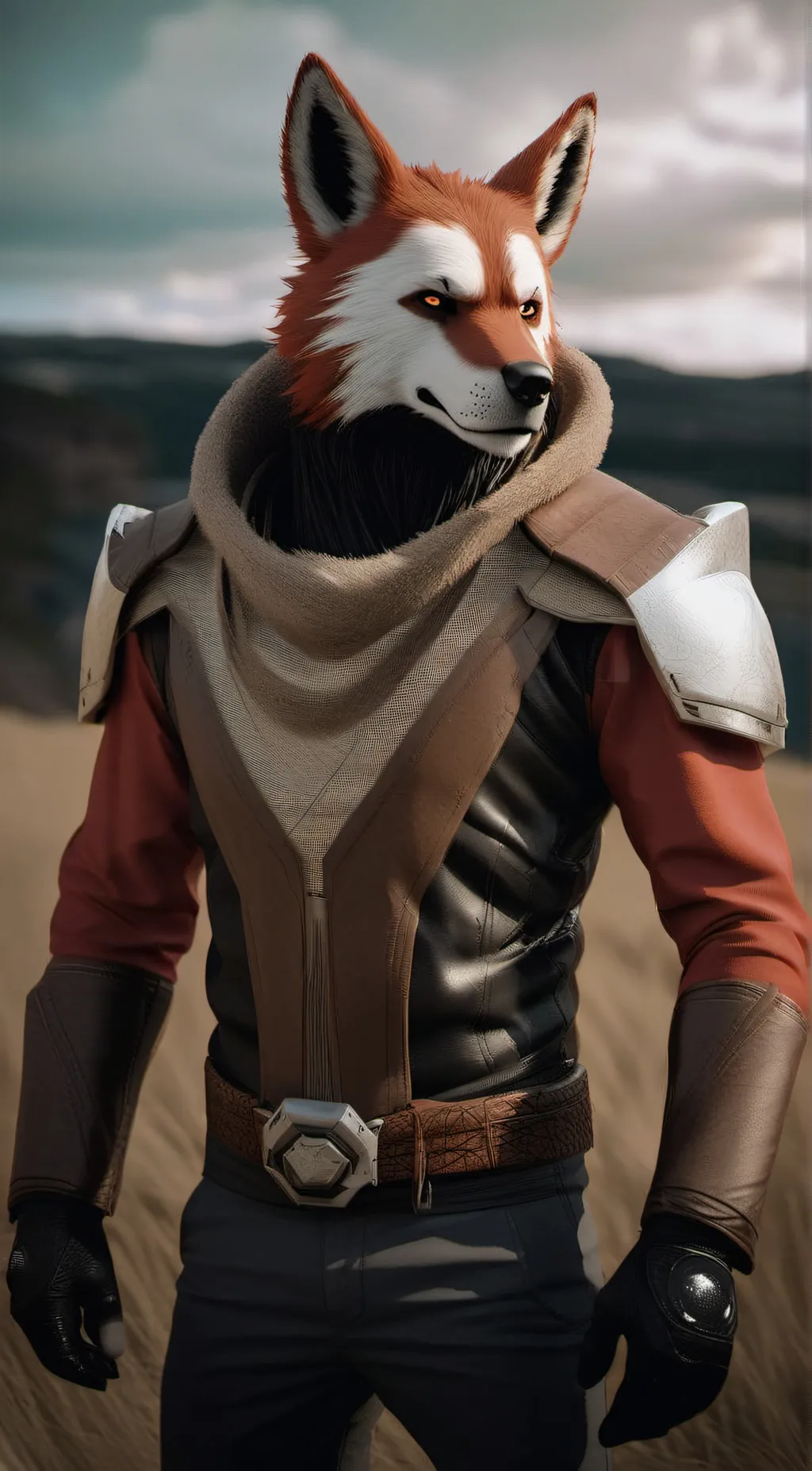 ai character: Peter (protogen) background