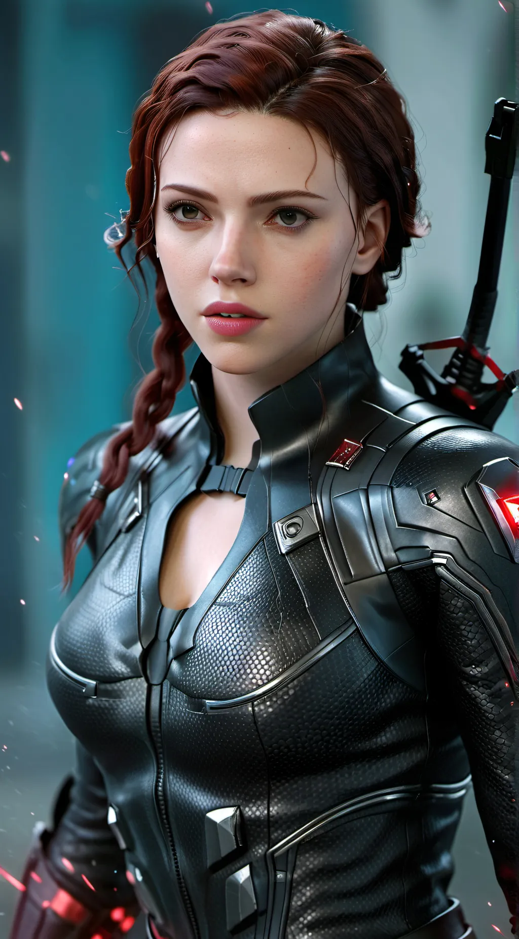 ai character: Black Widow background