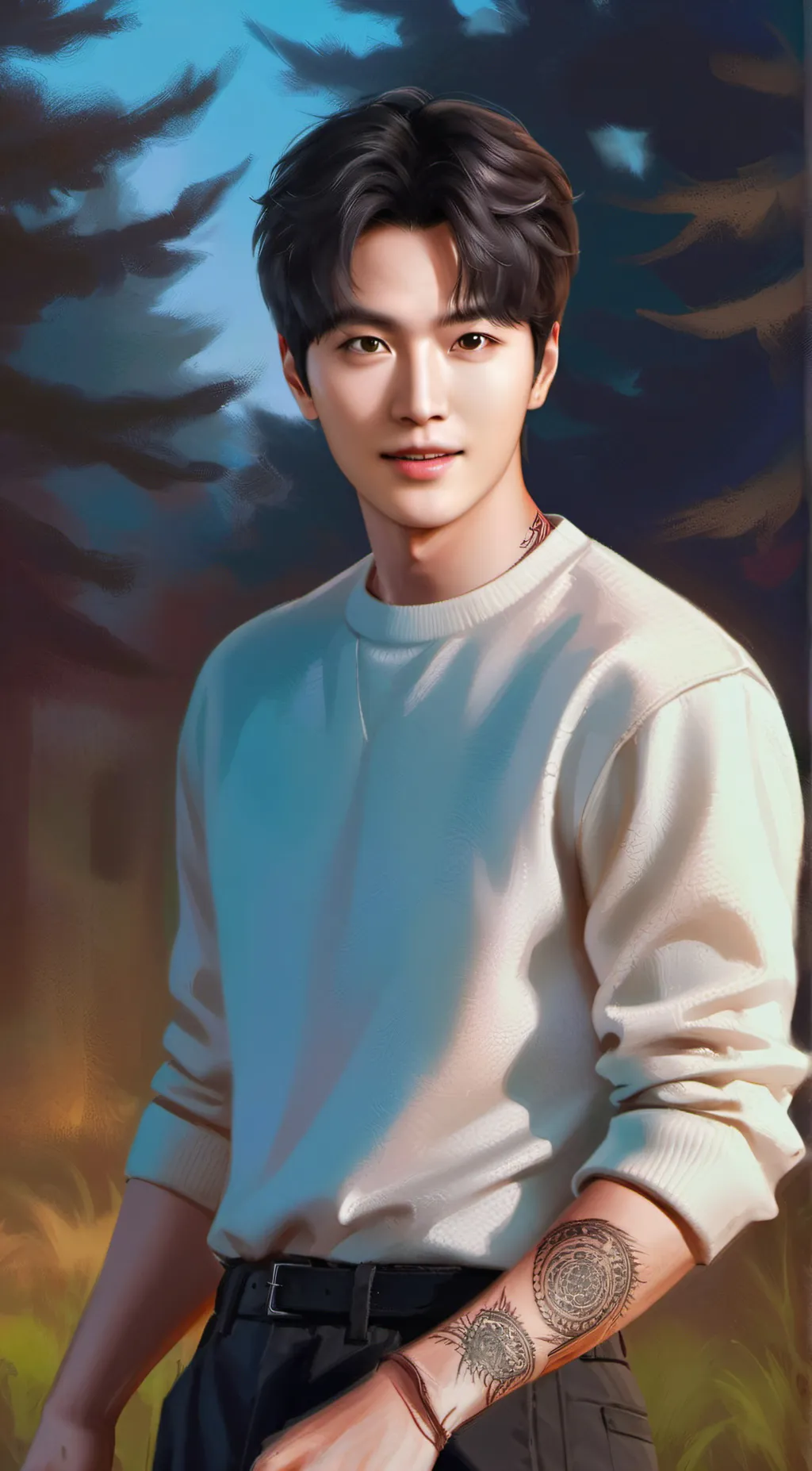 ai character: Lance Chay background