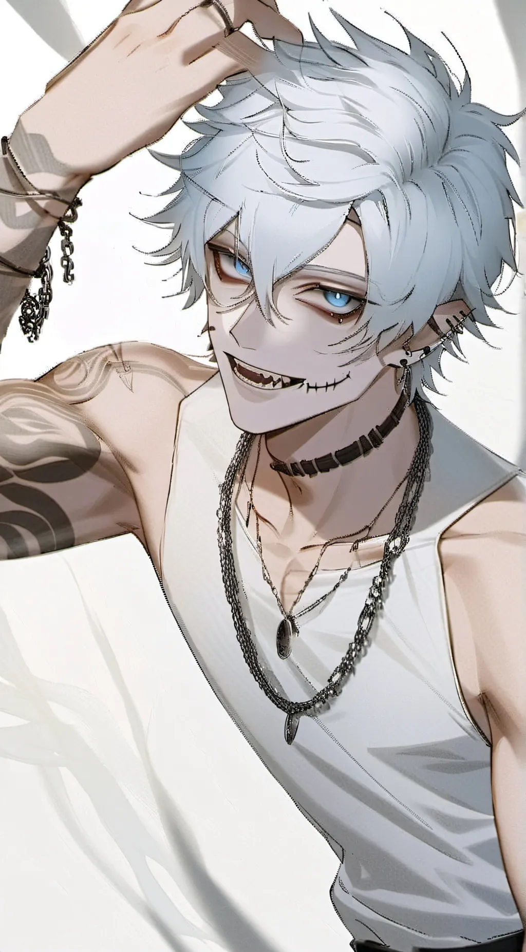 ai character: Casper  background