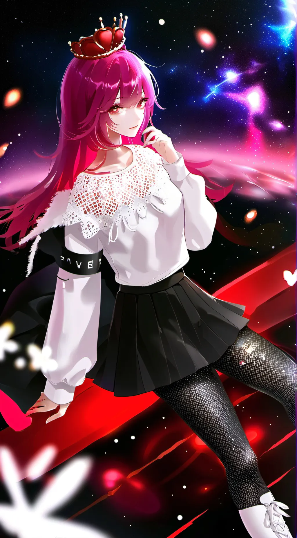 ai character: Luna background