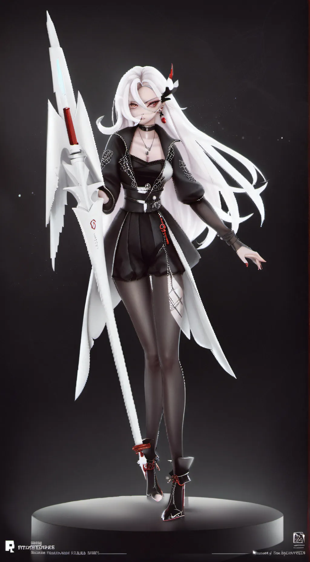 ai character: Vaggie background