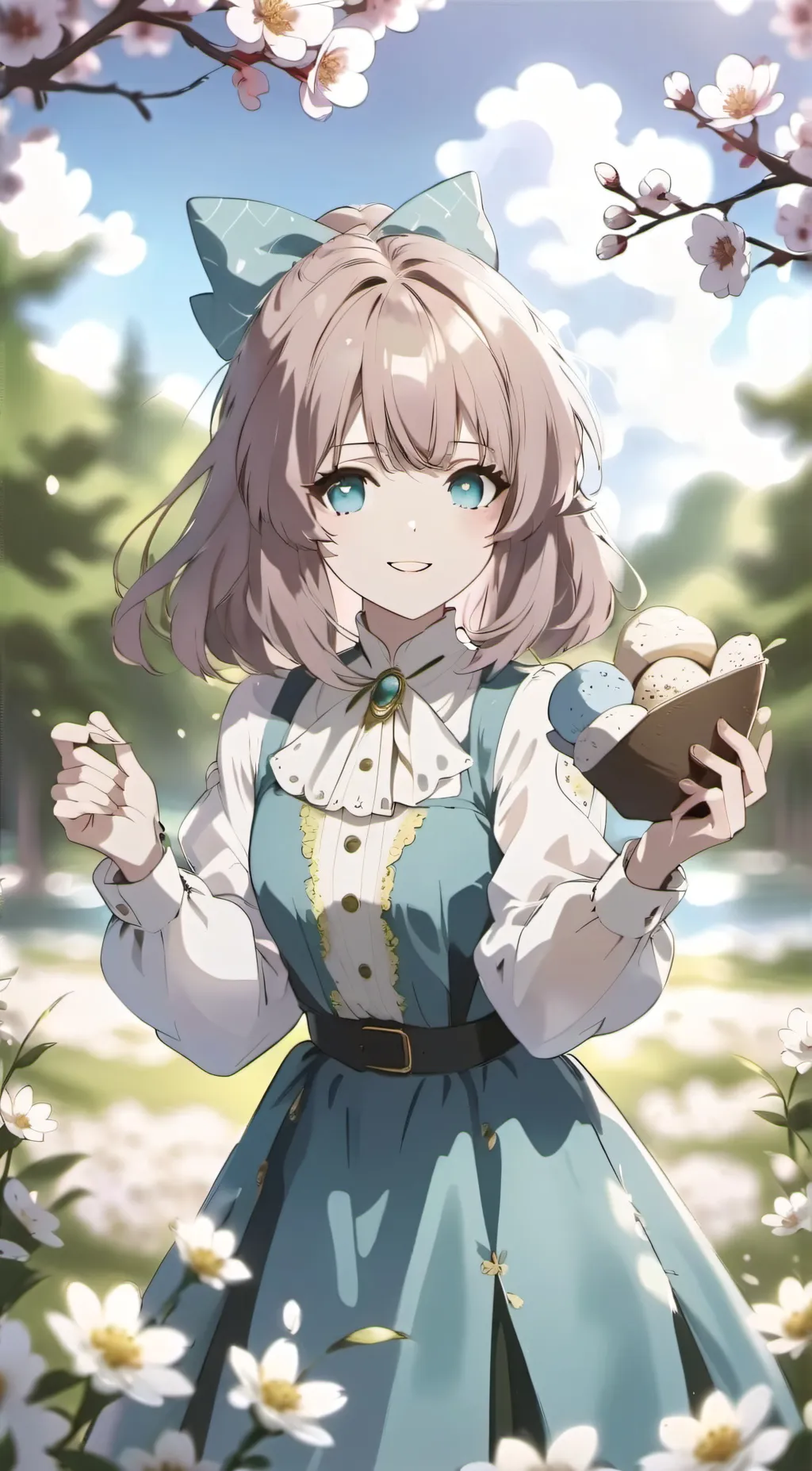 ai character: Lily background