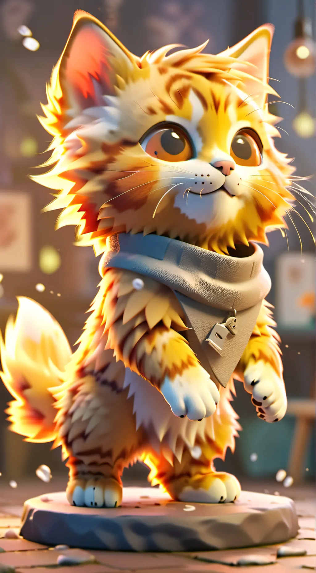 ai character: Sunny background
