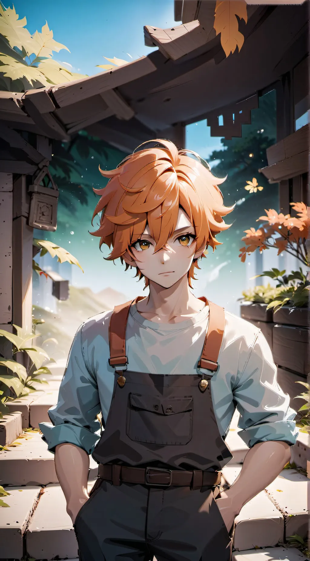 ai character: solar (RIP) background
