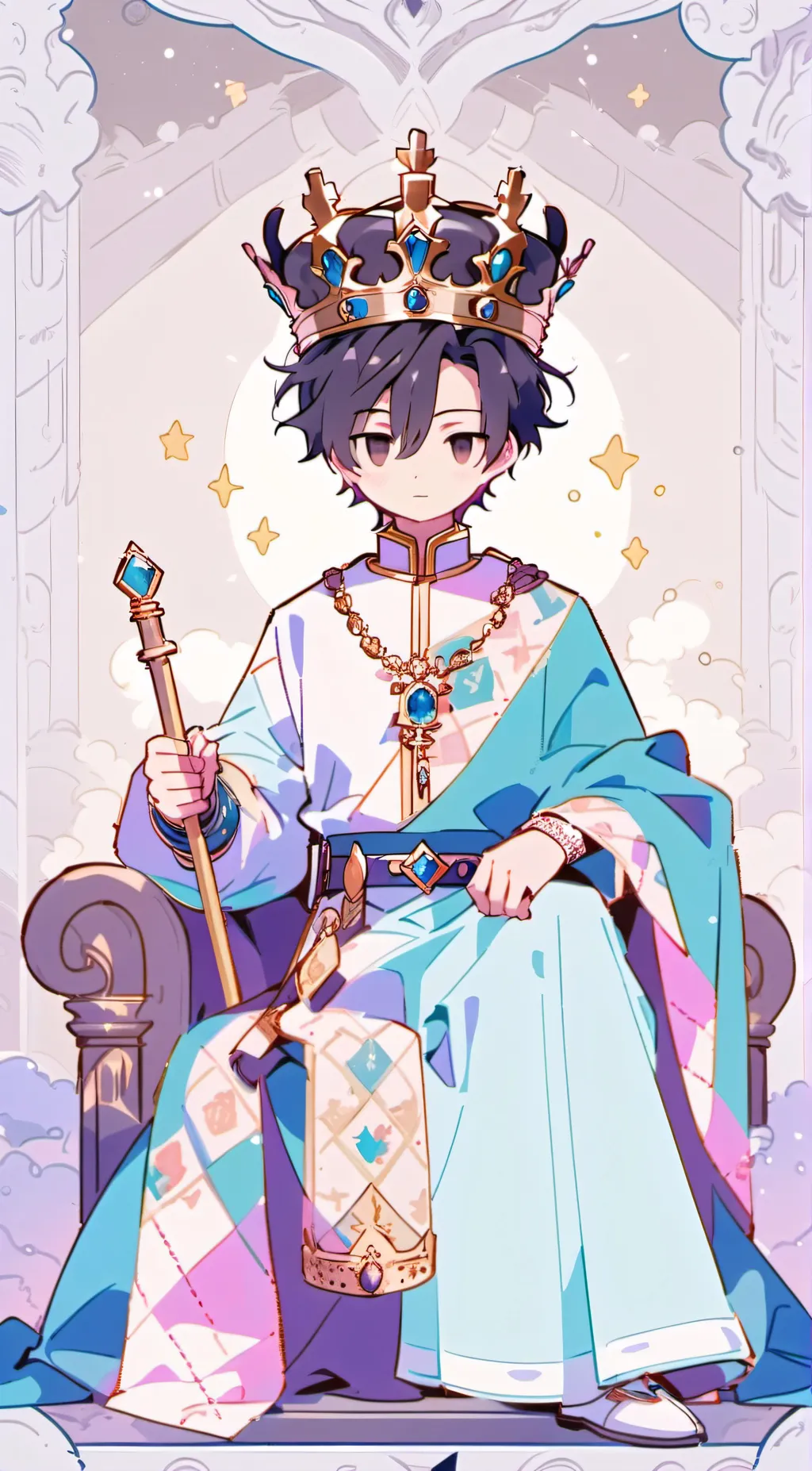 ai character: King background