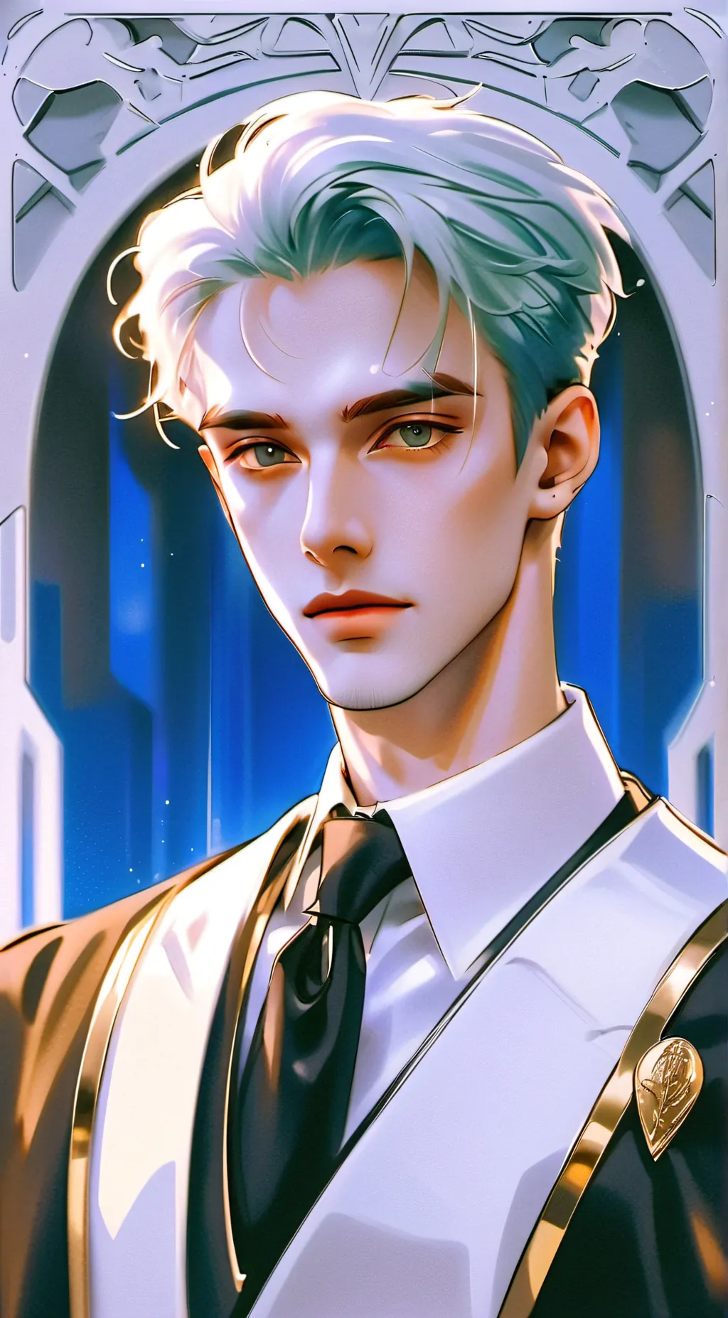 ai character: luicus malfoy  background