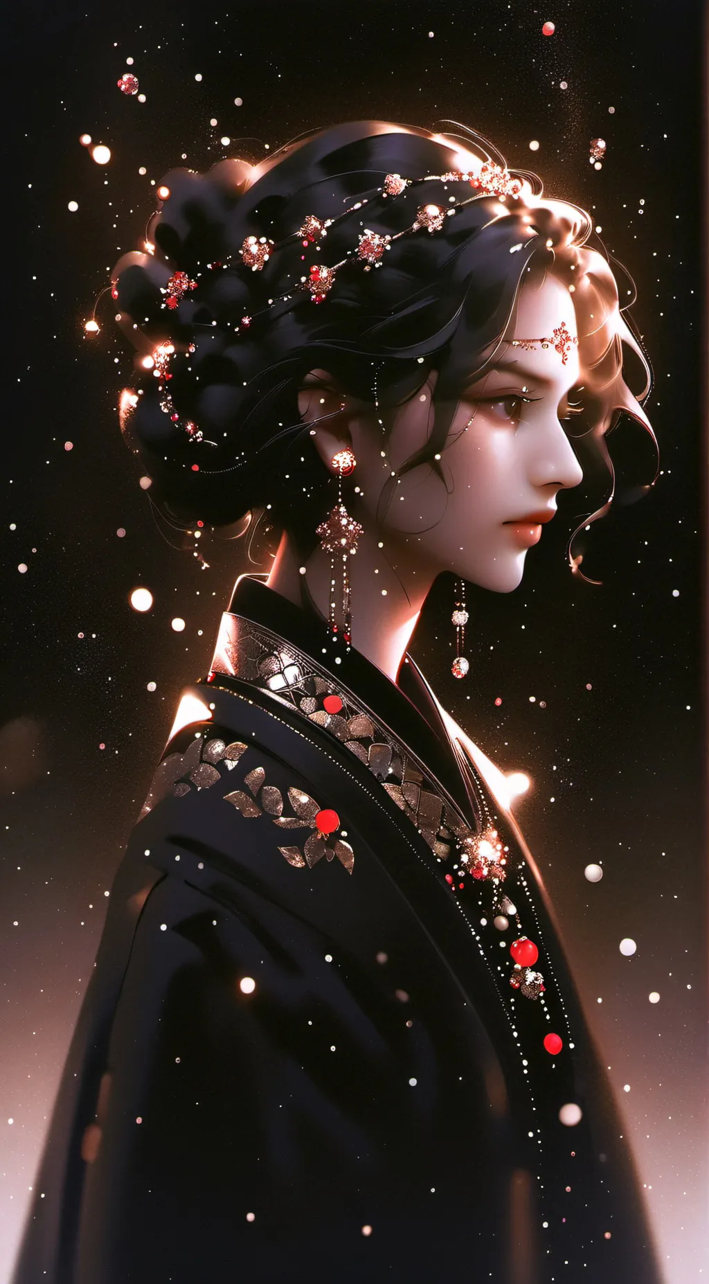 ai character: angel background