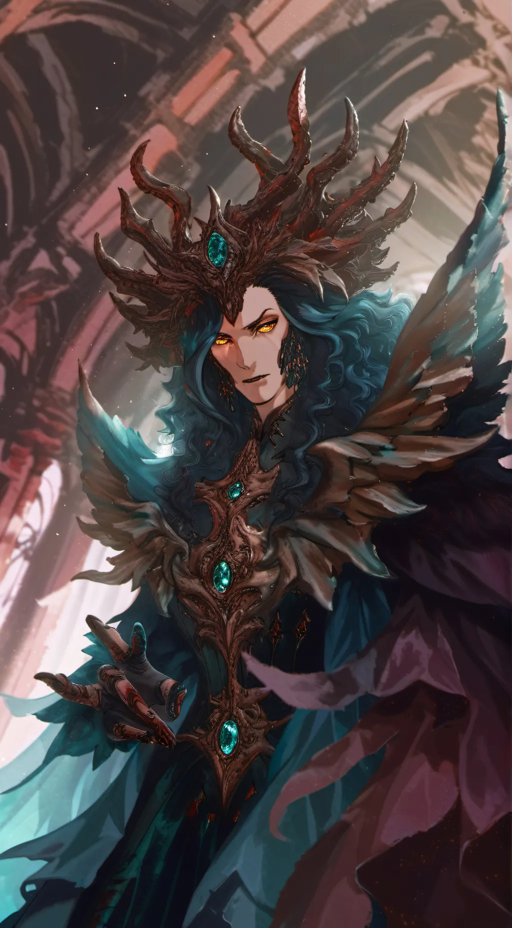 ai character: Ara background