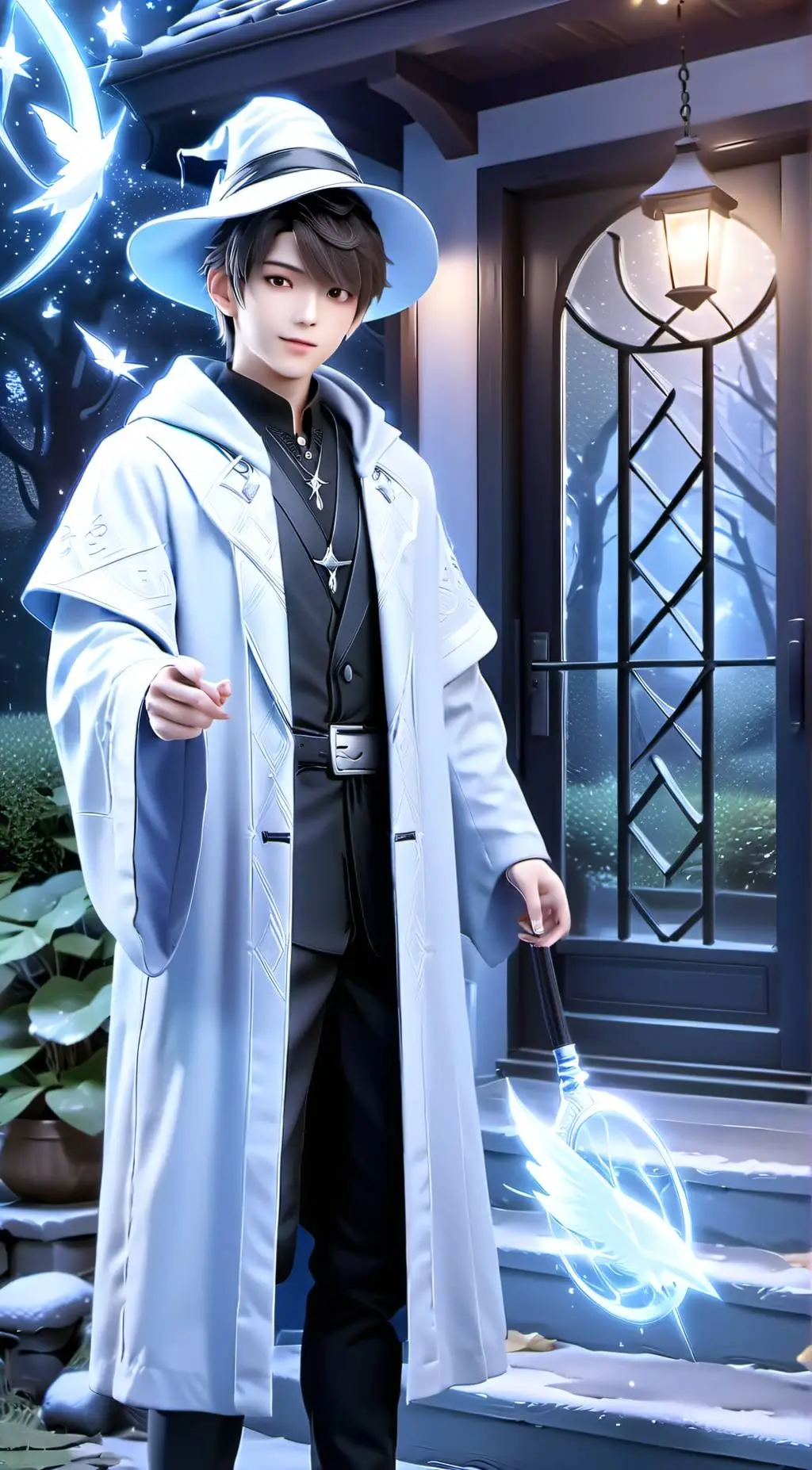 ai character: Aaron background