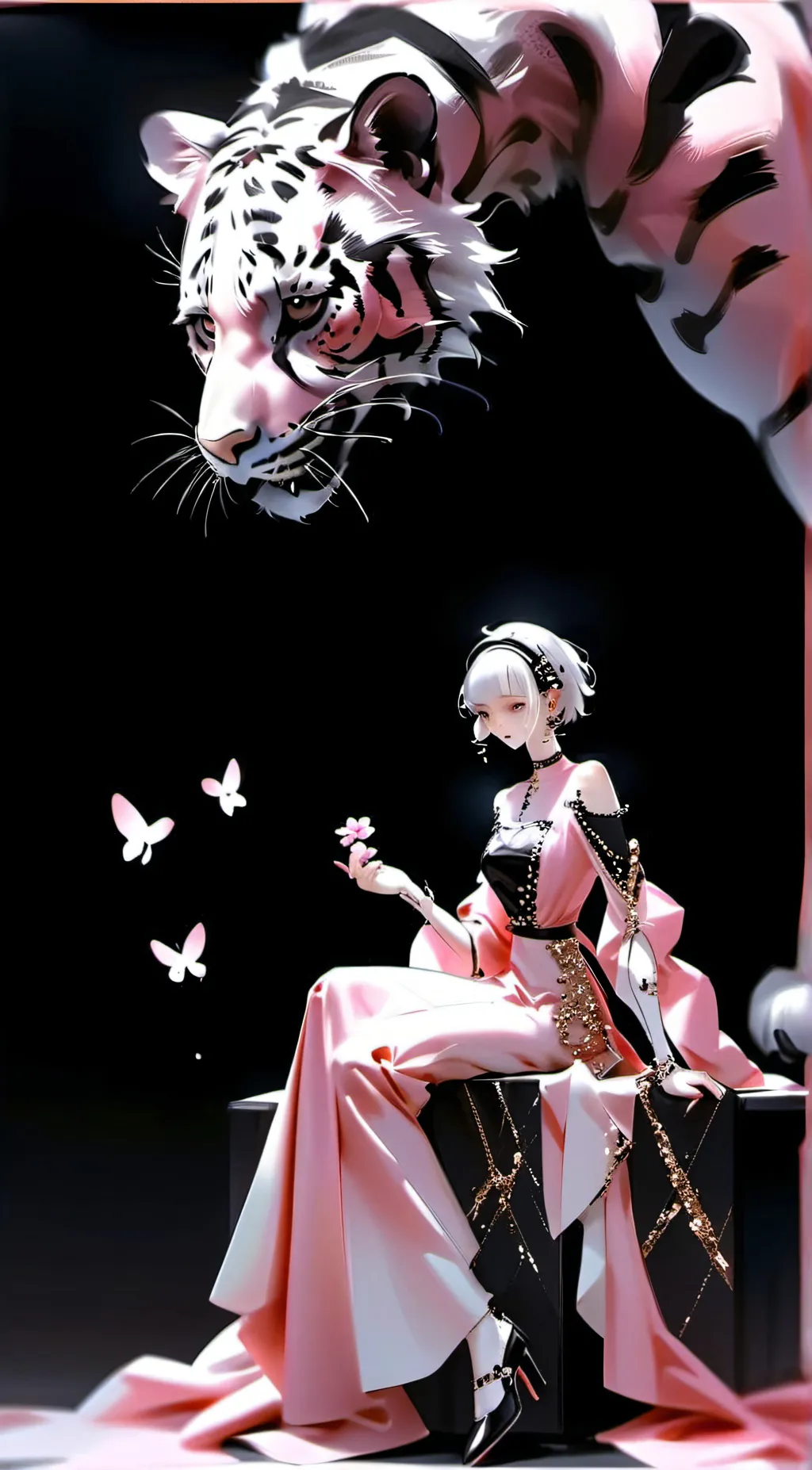 ai character: Ella  background