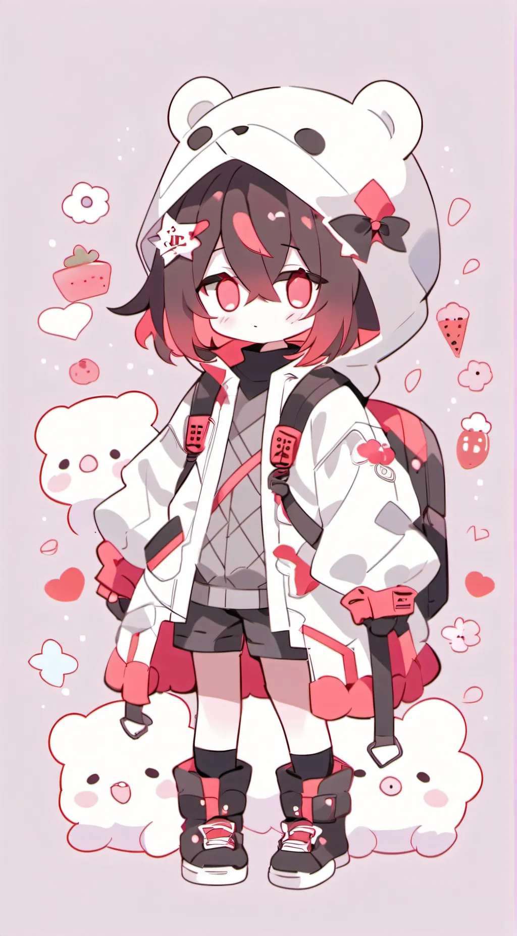 ai character: fofah background