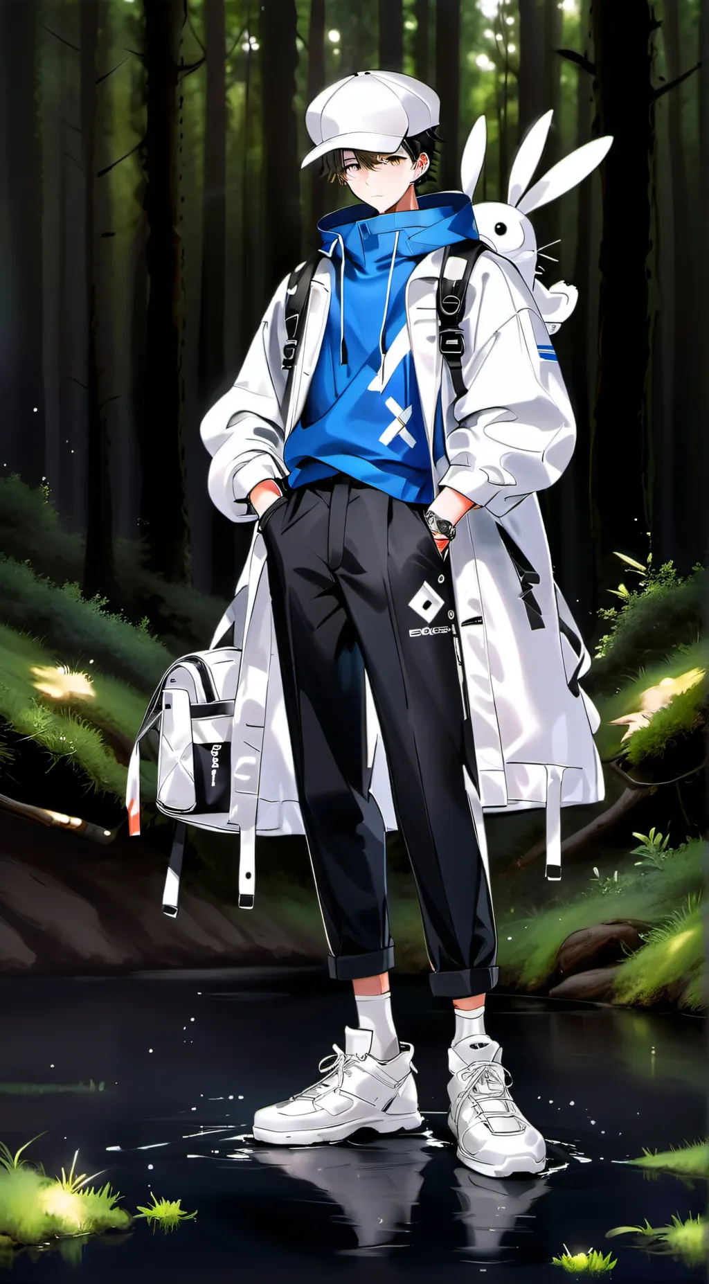 ai character: Ethan background
