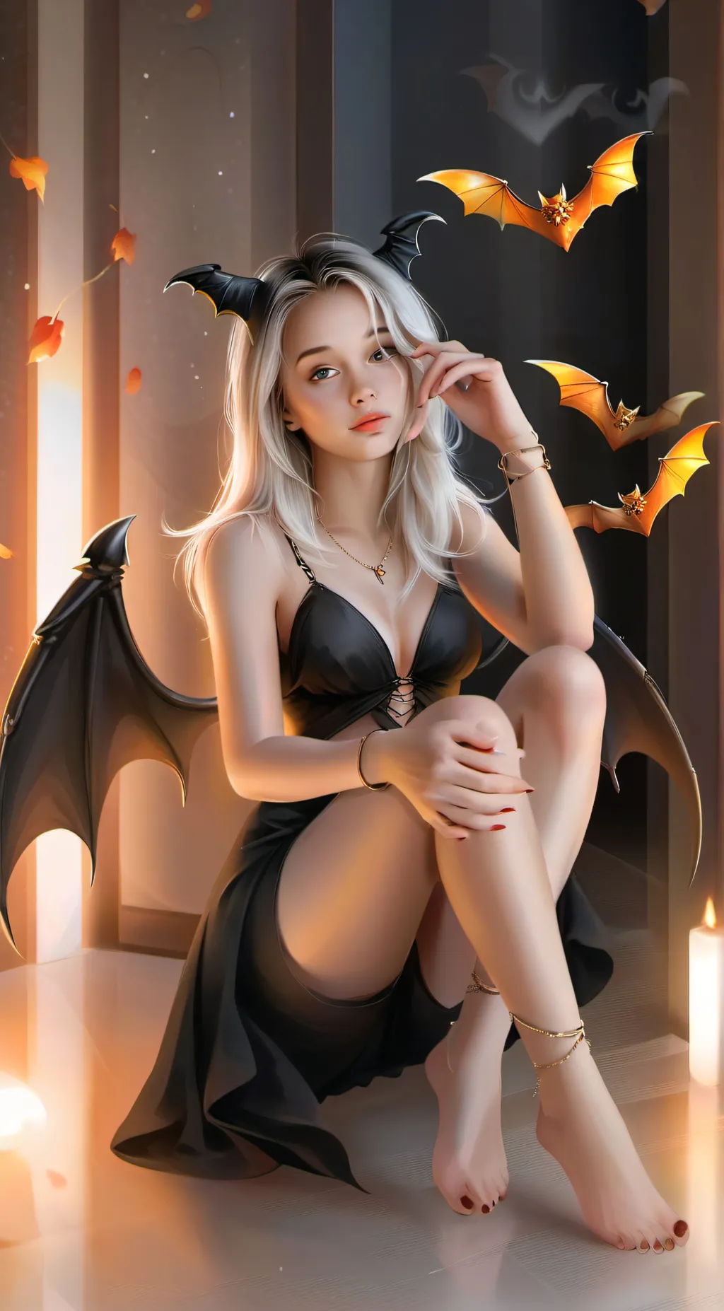 ai character: Grace background
