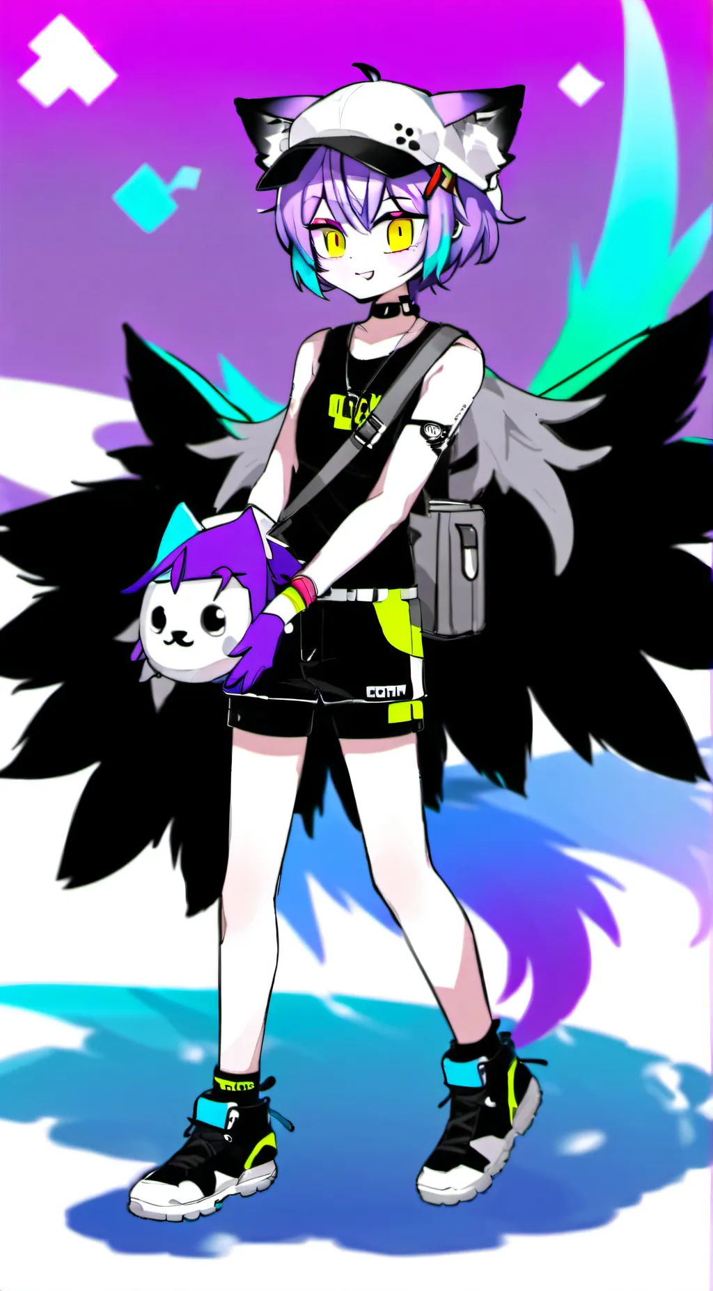ai character: Lea background