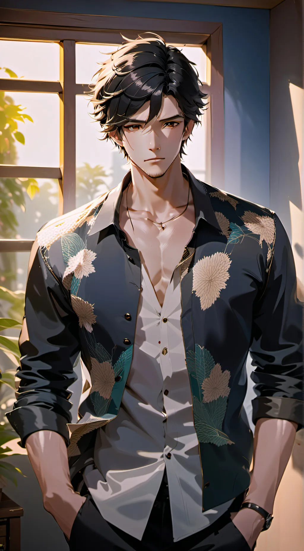 ai character: mike background