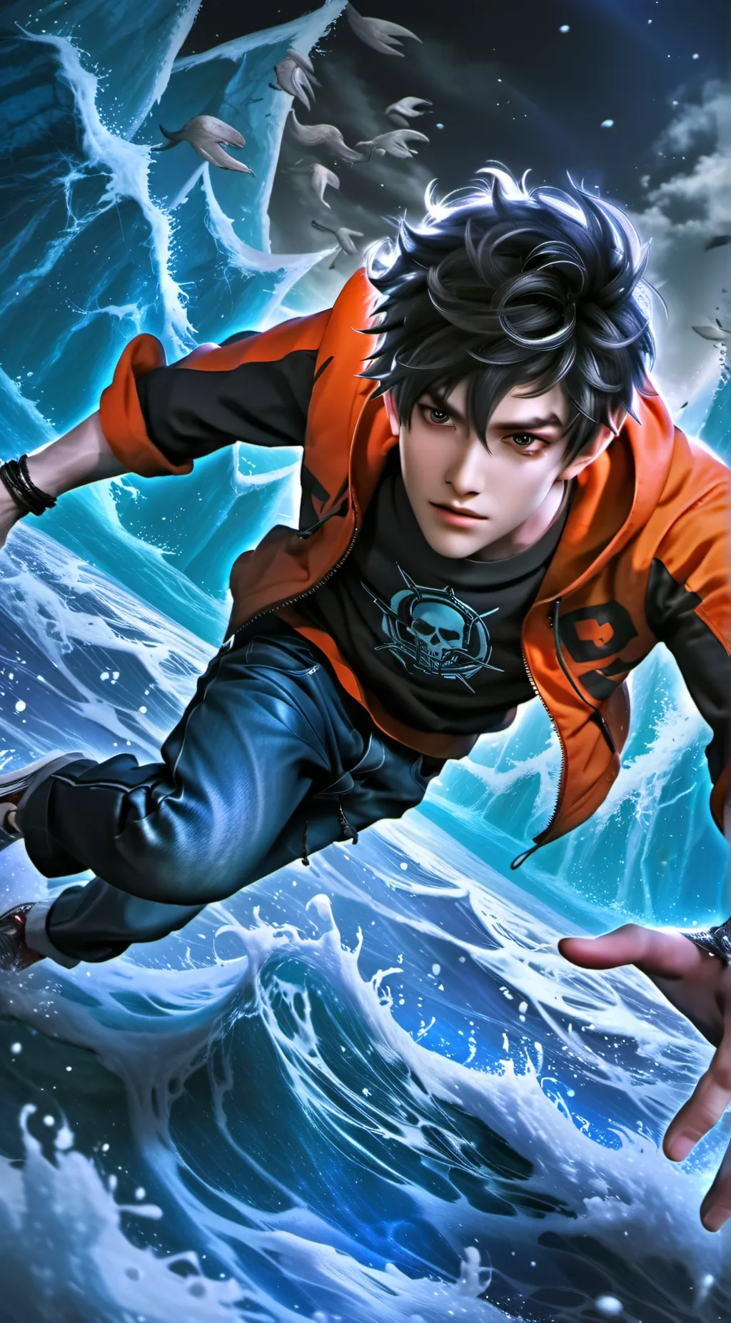 ai character: Percy Jackson background