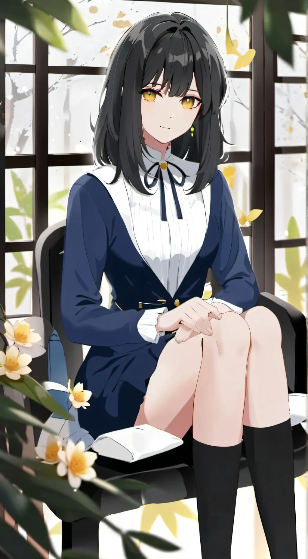 ai character: Sandy background