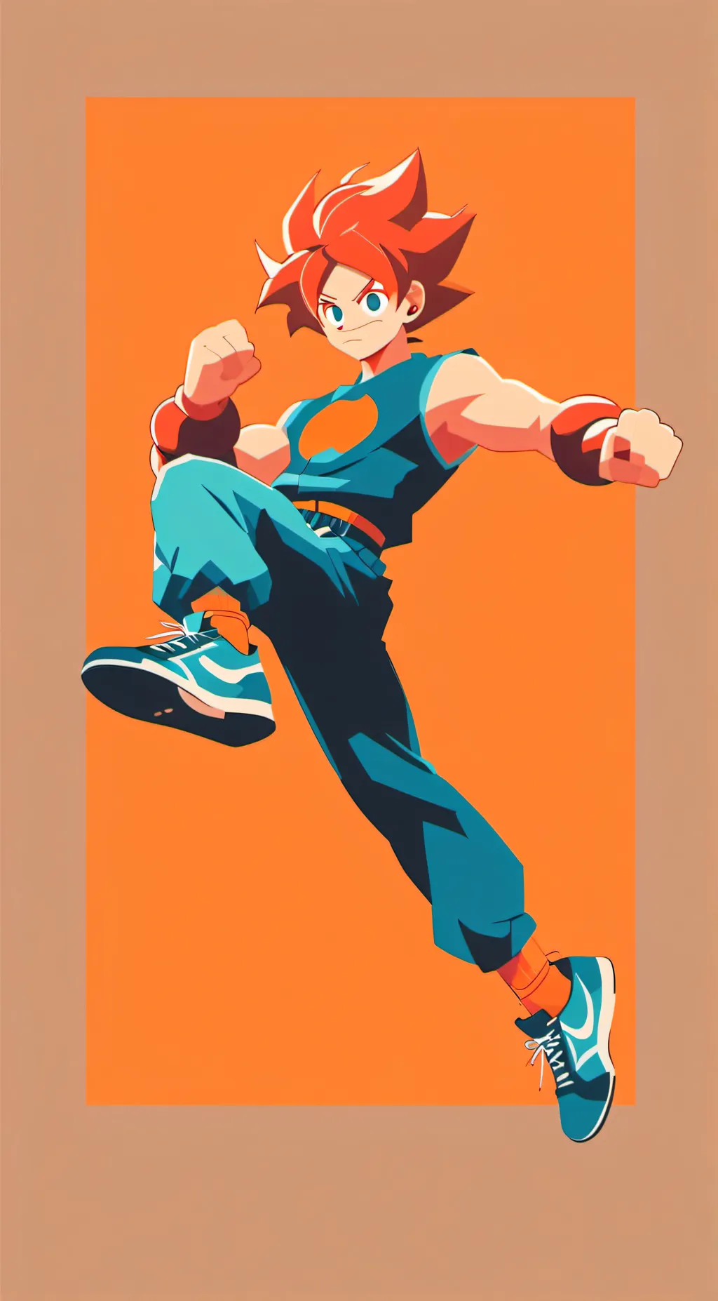 ai character: MHA performance  background