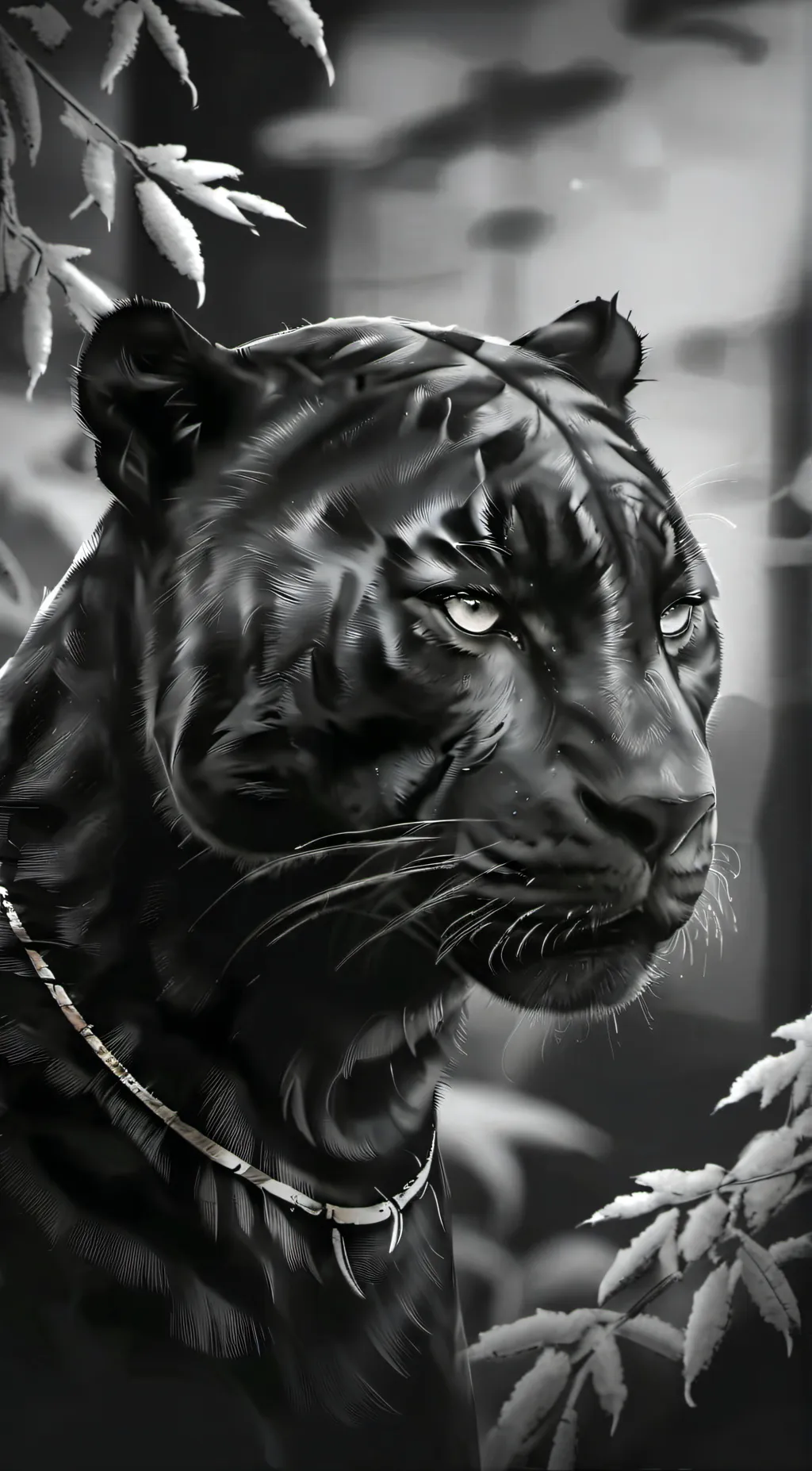 ai character: Yura 🐆 background