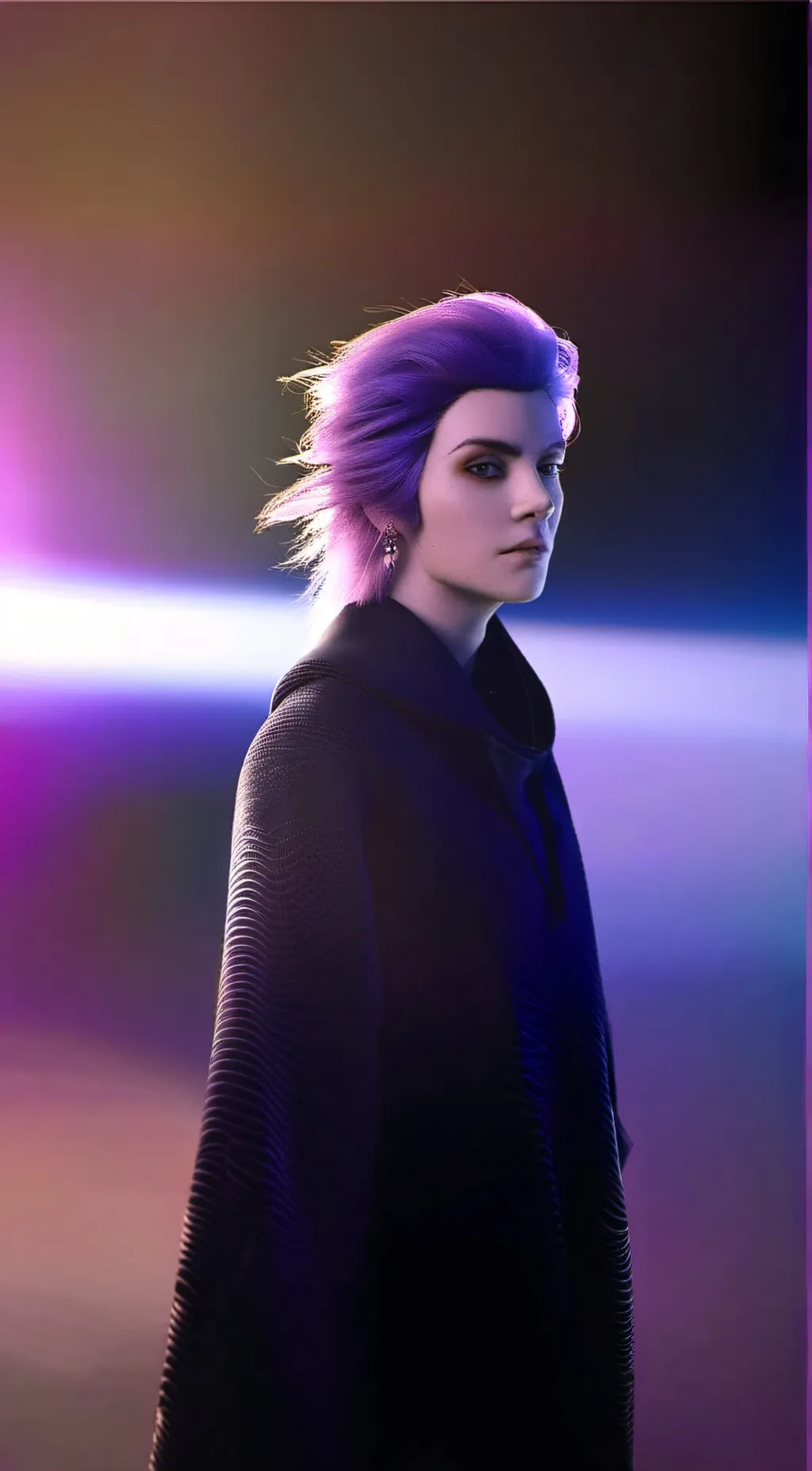 ai character: Vesper background