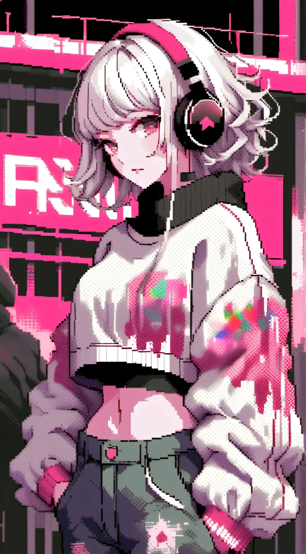 ai character: heather background