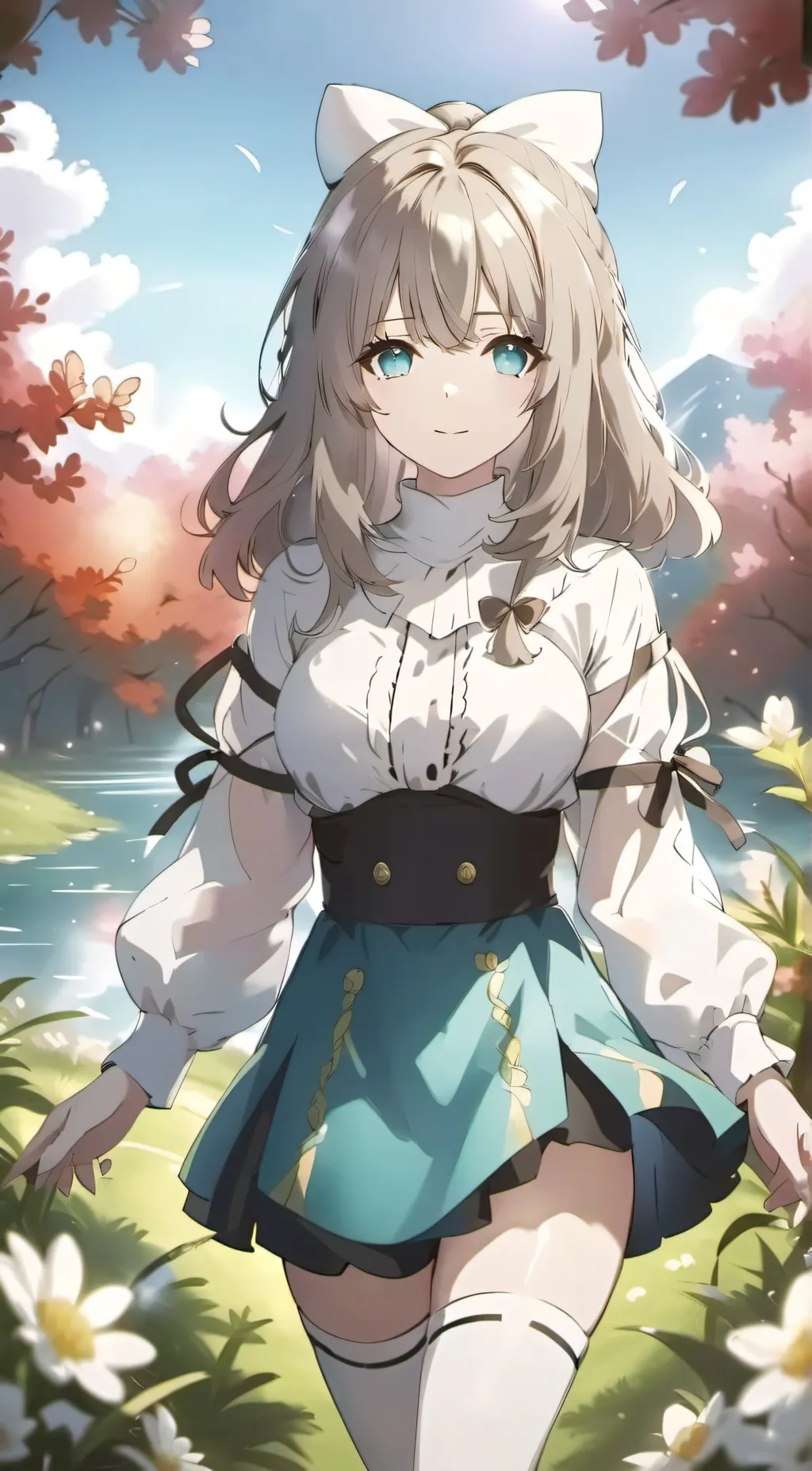 ai character: Lily  background