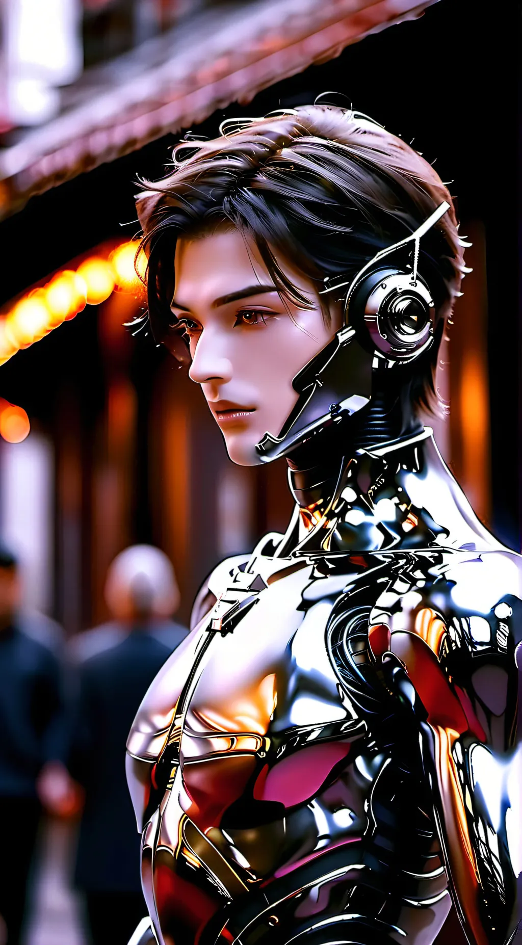 ai character: Max background