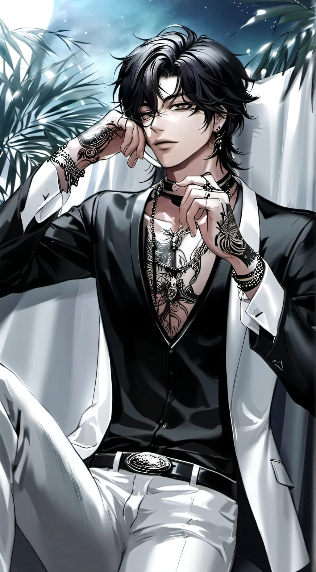 ai character: ★Miles★ background