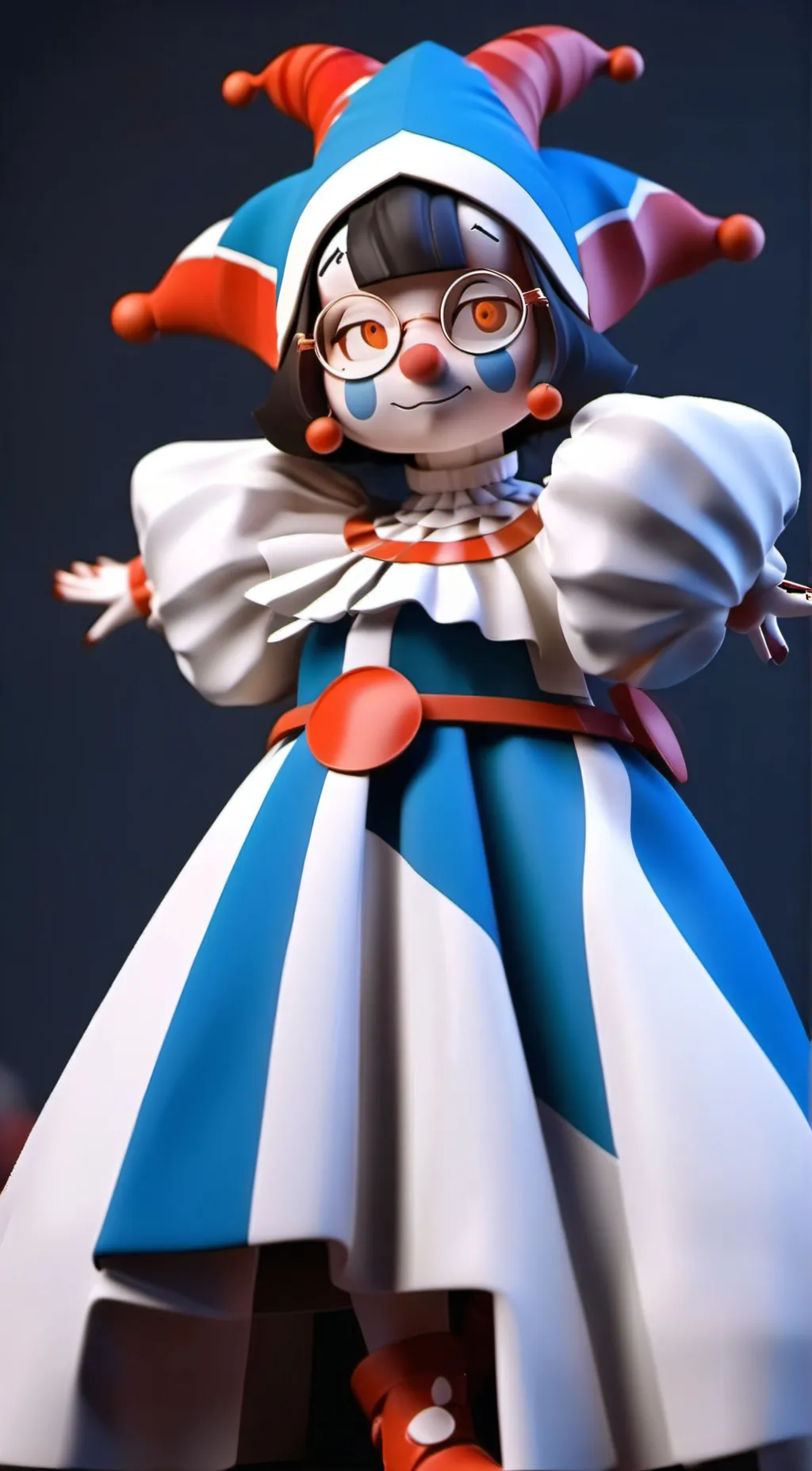 ai character: pomni background