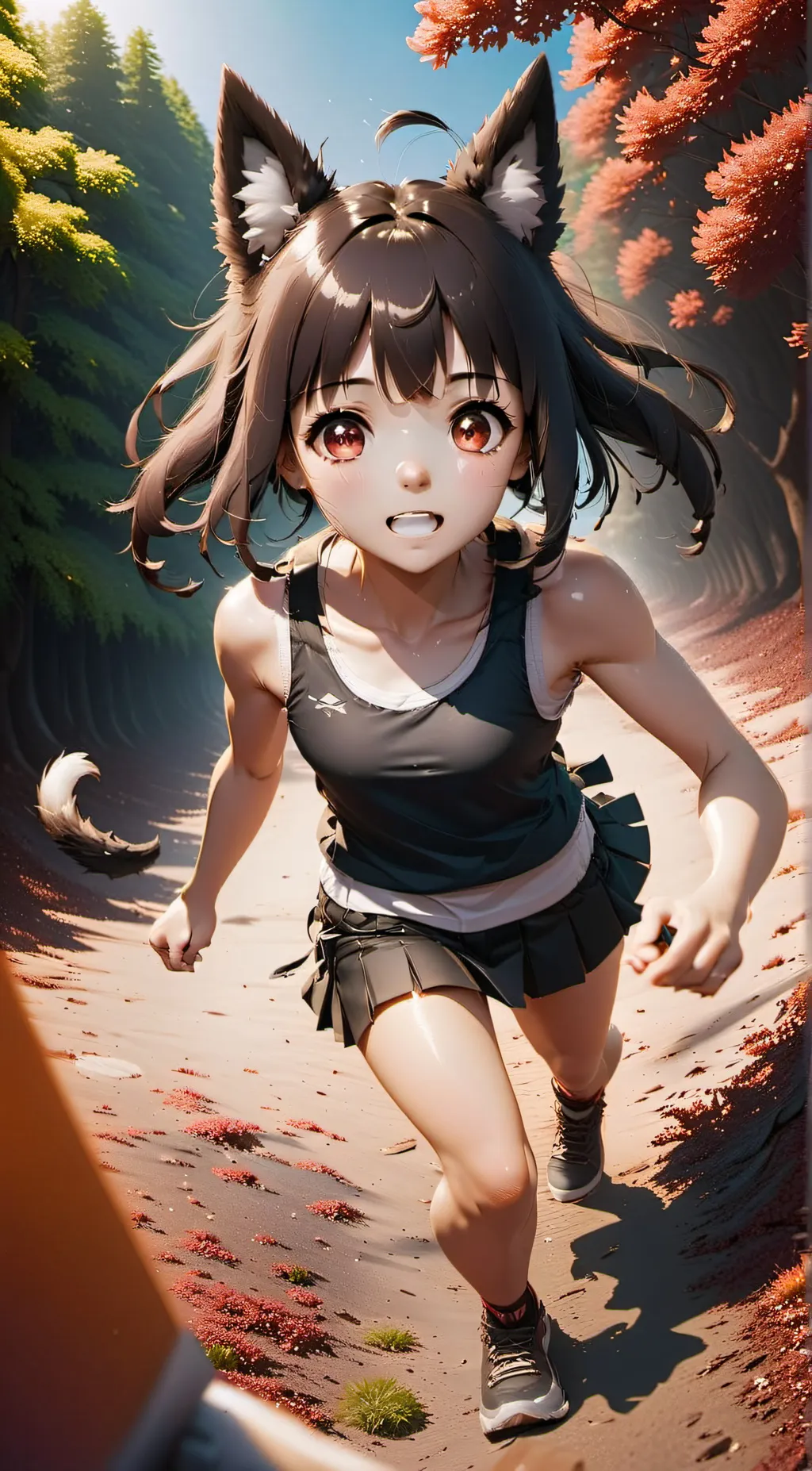ai character: Raven background