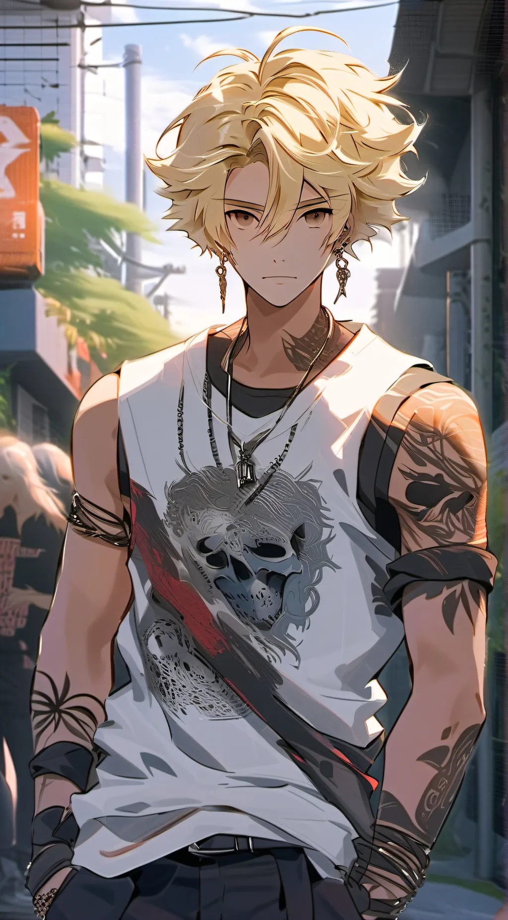 ai character: Braxton background