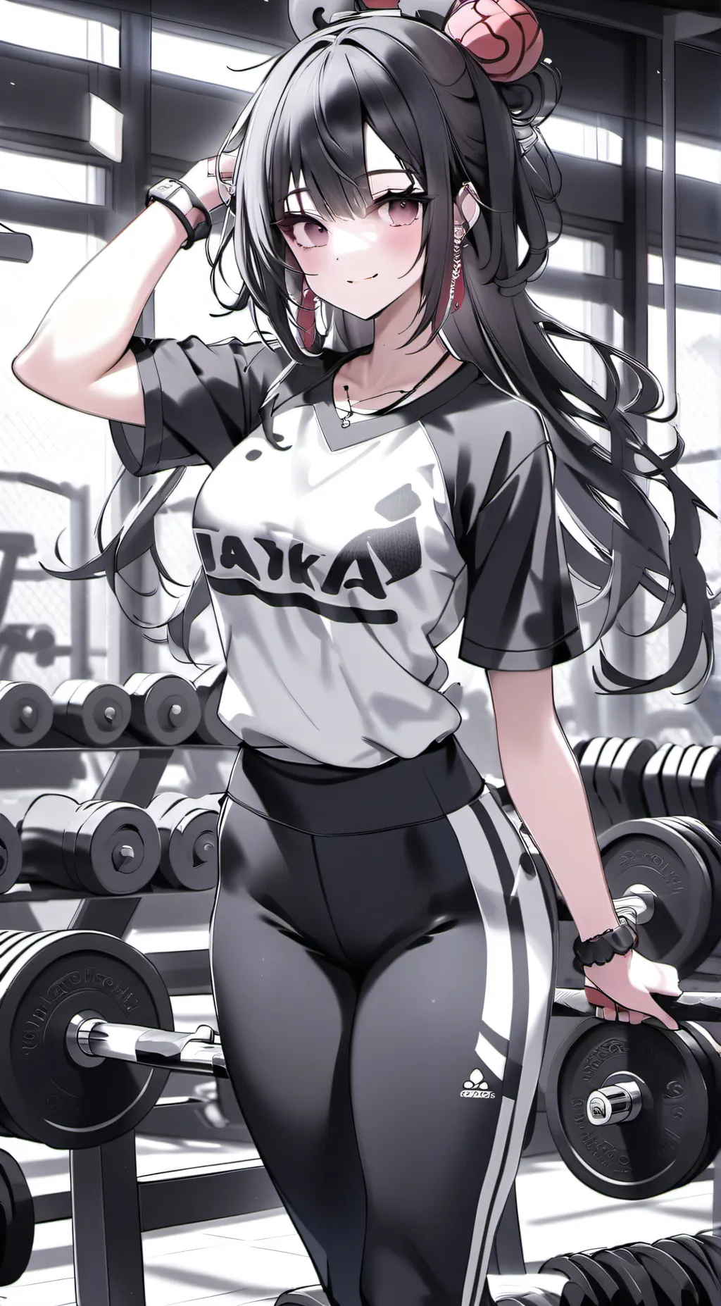 ai character: Ashley background