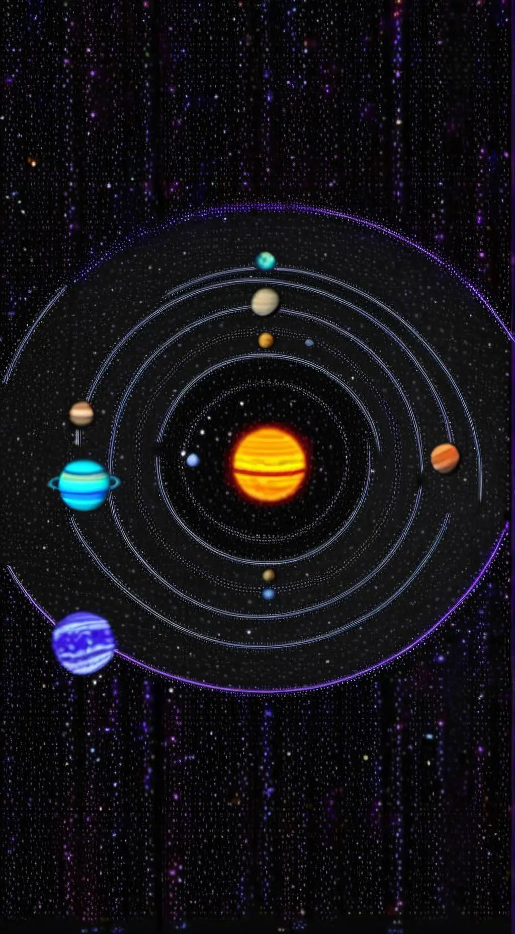 ai character: Solarballs background