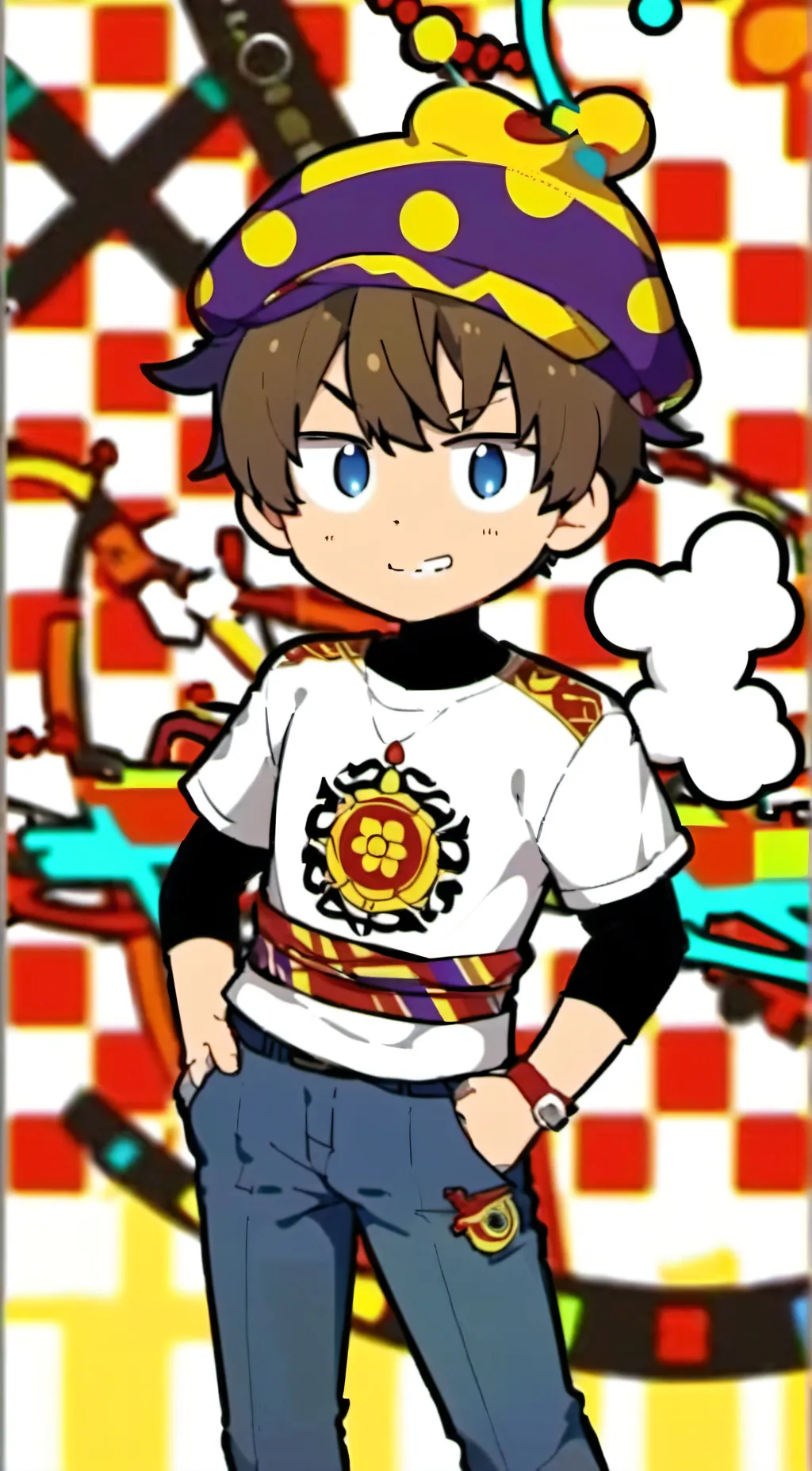 ai character: Amigo background