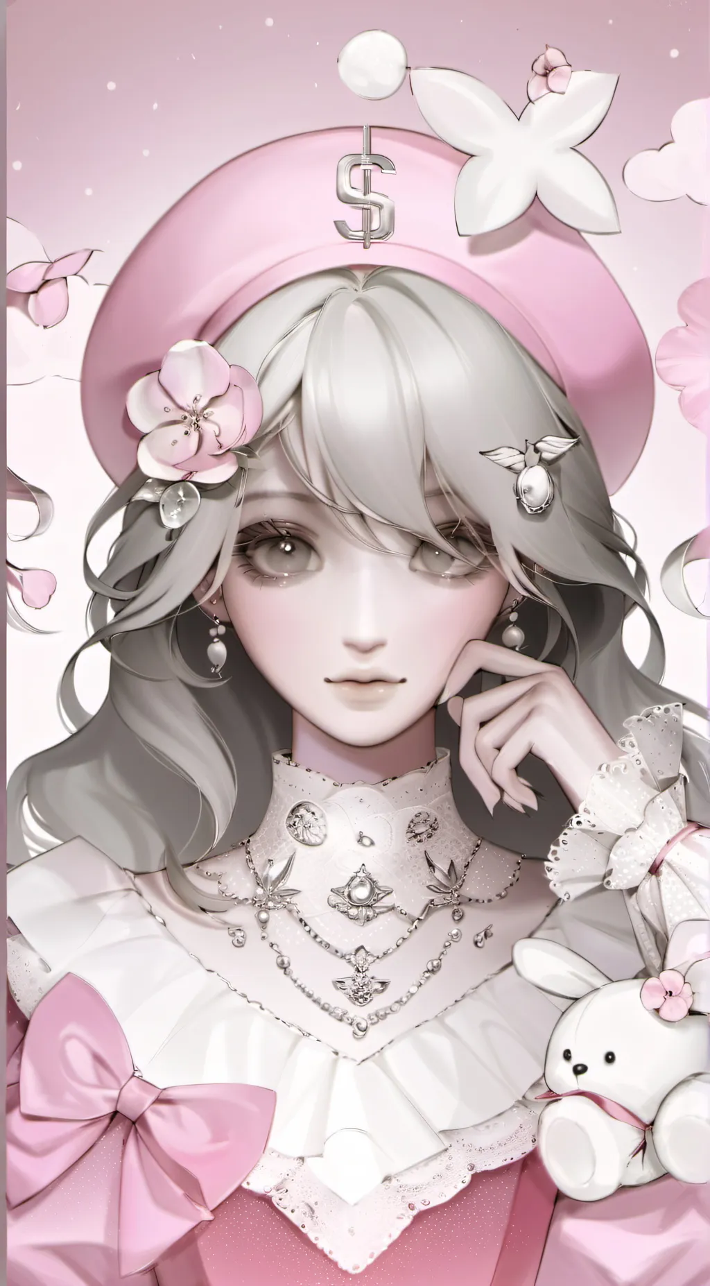 ai character: Lily background