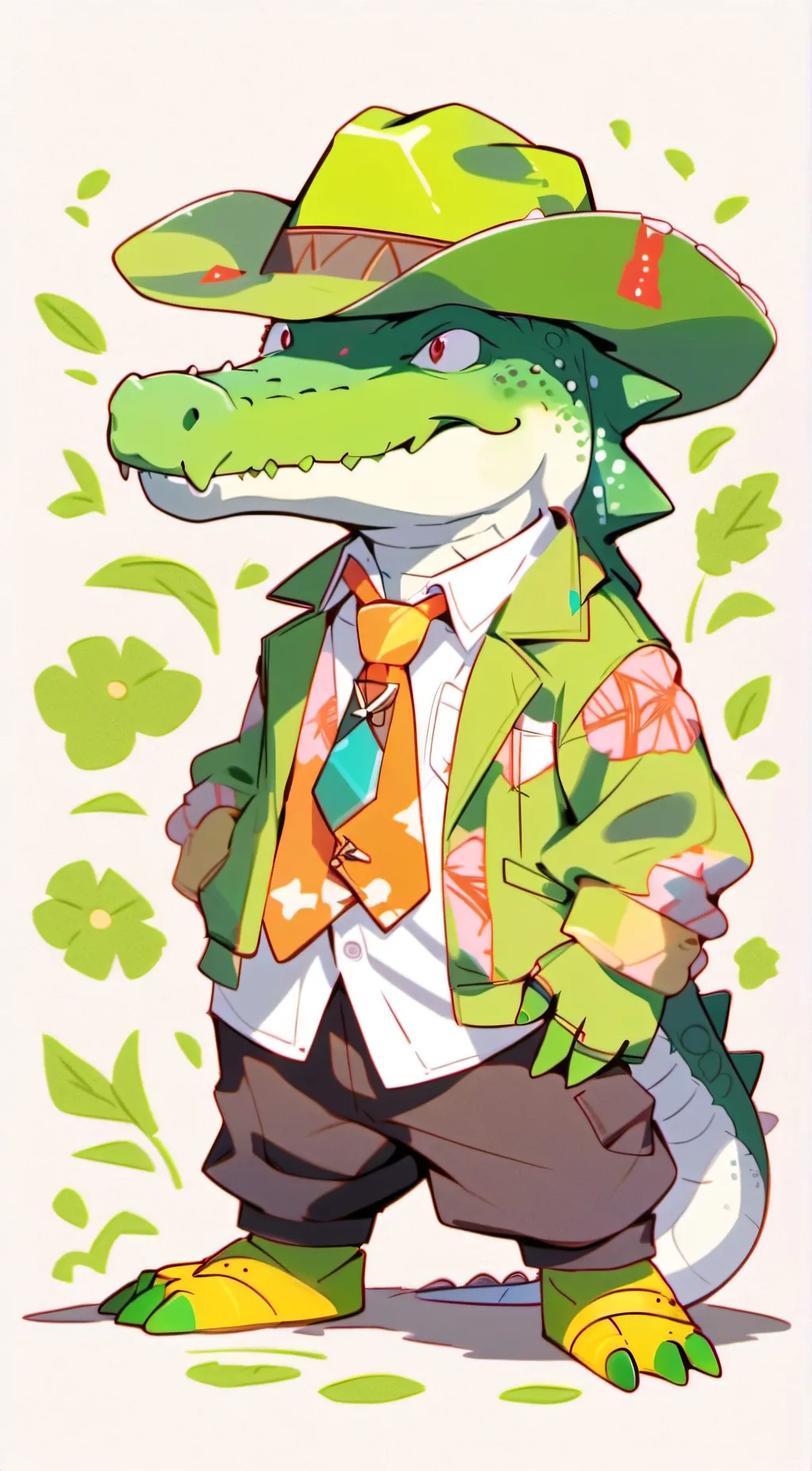 ai character: Gummigoo background
