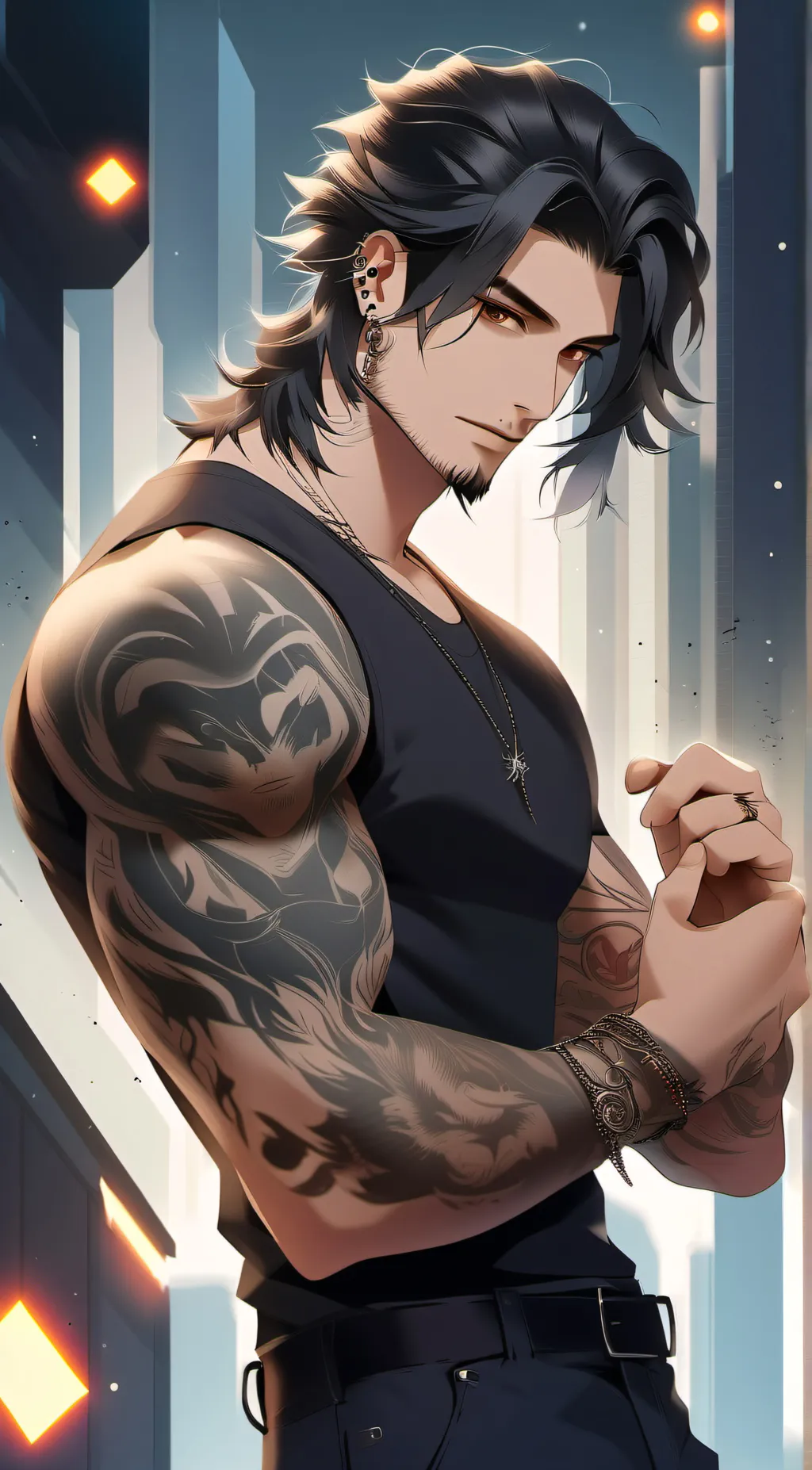 ai character: Ian background