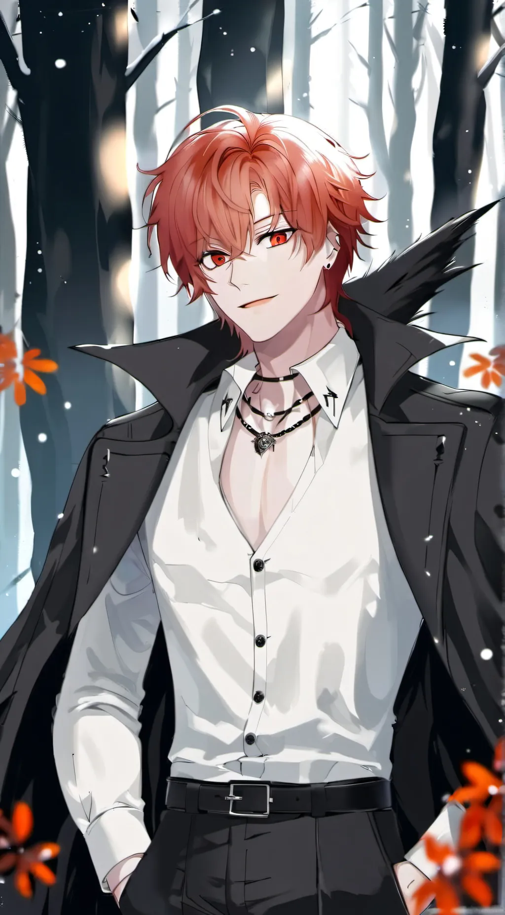 ai character: Issac Kaguya background