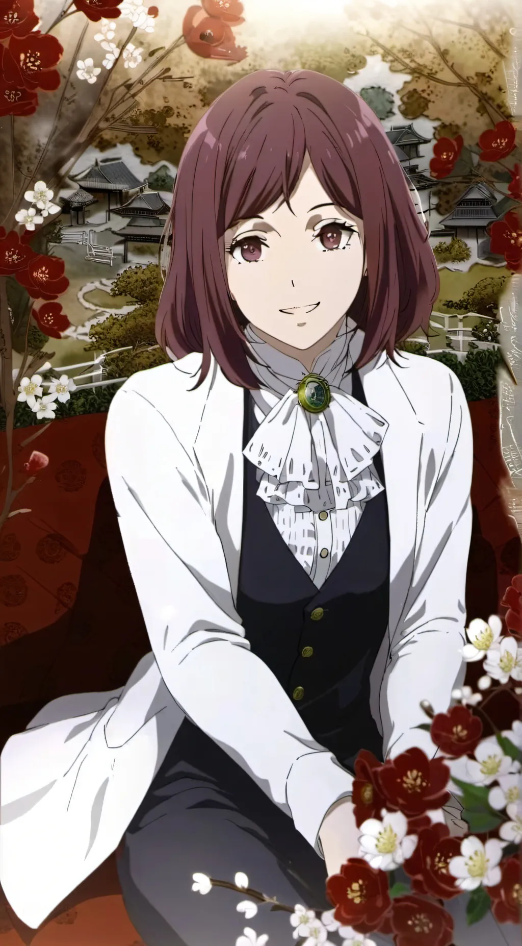 ai character: kugisaki  background