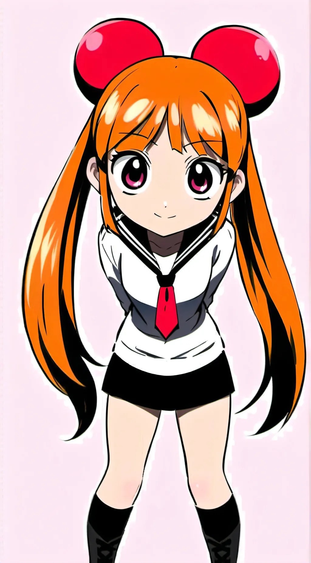 ai character: Blossom background