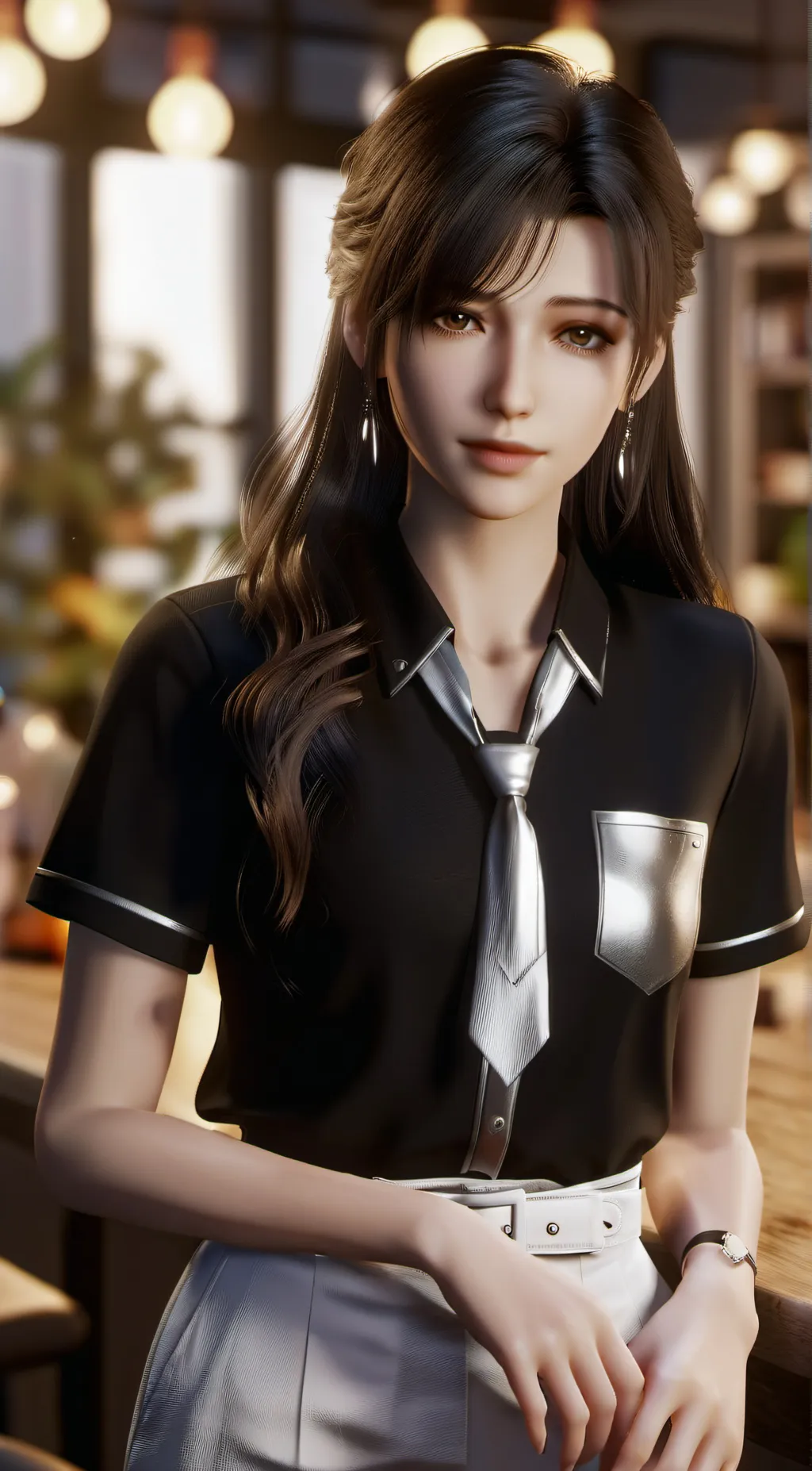ai character: Sunny  background