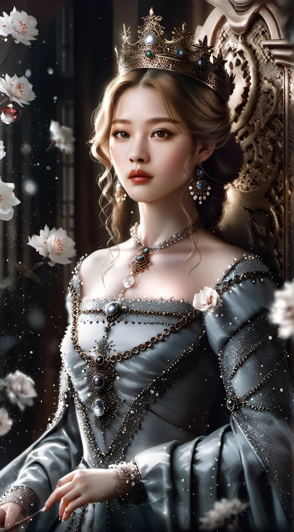 ai character: Lusi Zhao  background