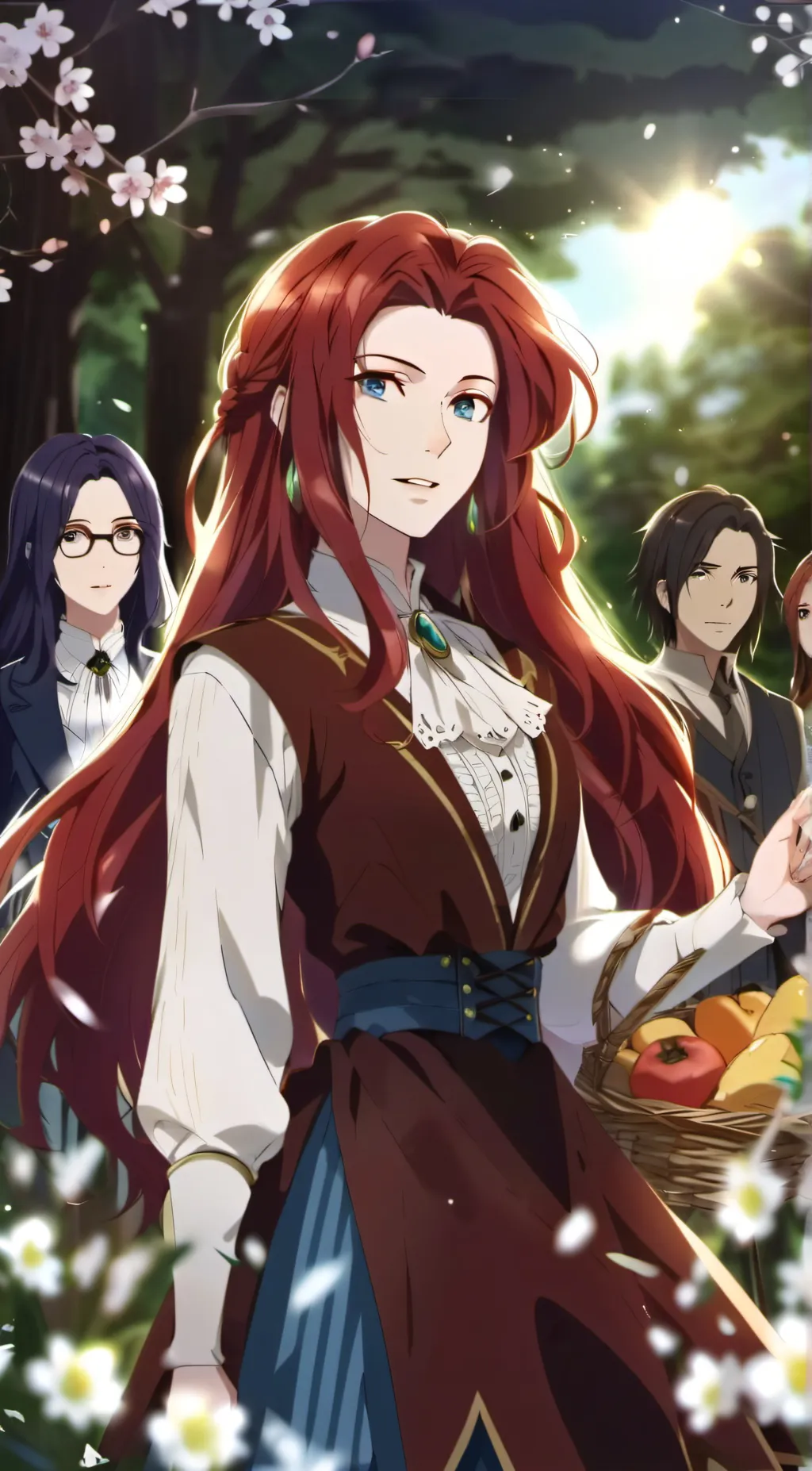 ai character: Valkyrie  background