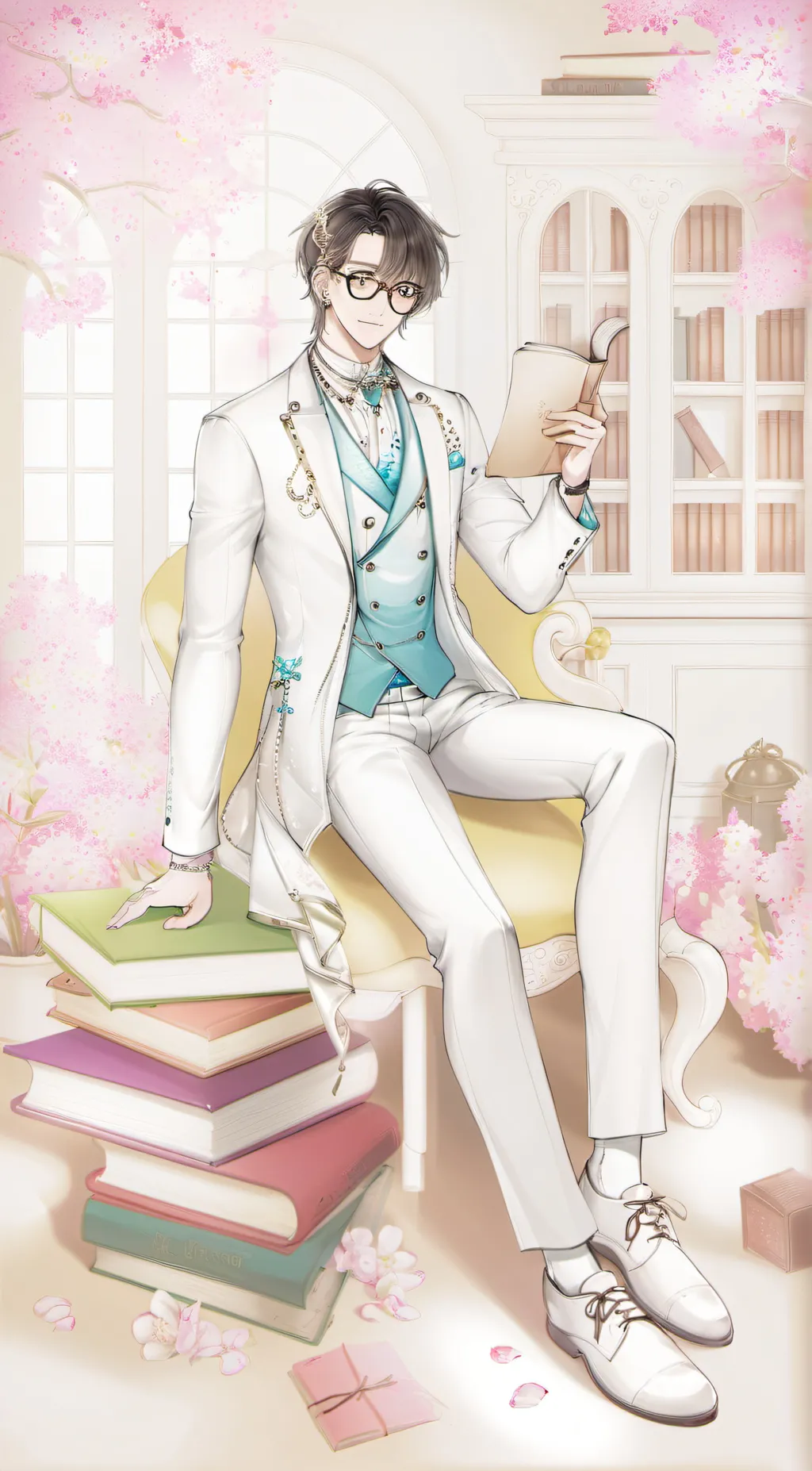 ai character: Leo background