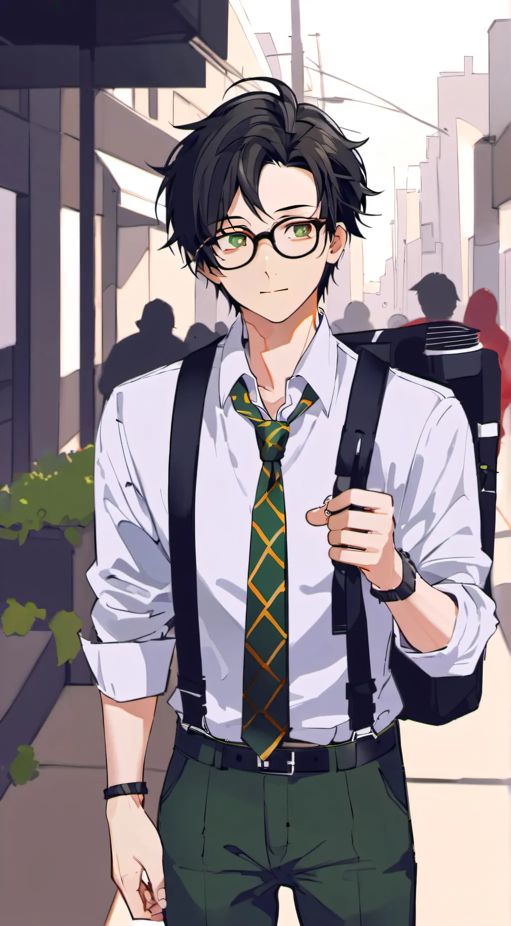 ai character: Mitch background