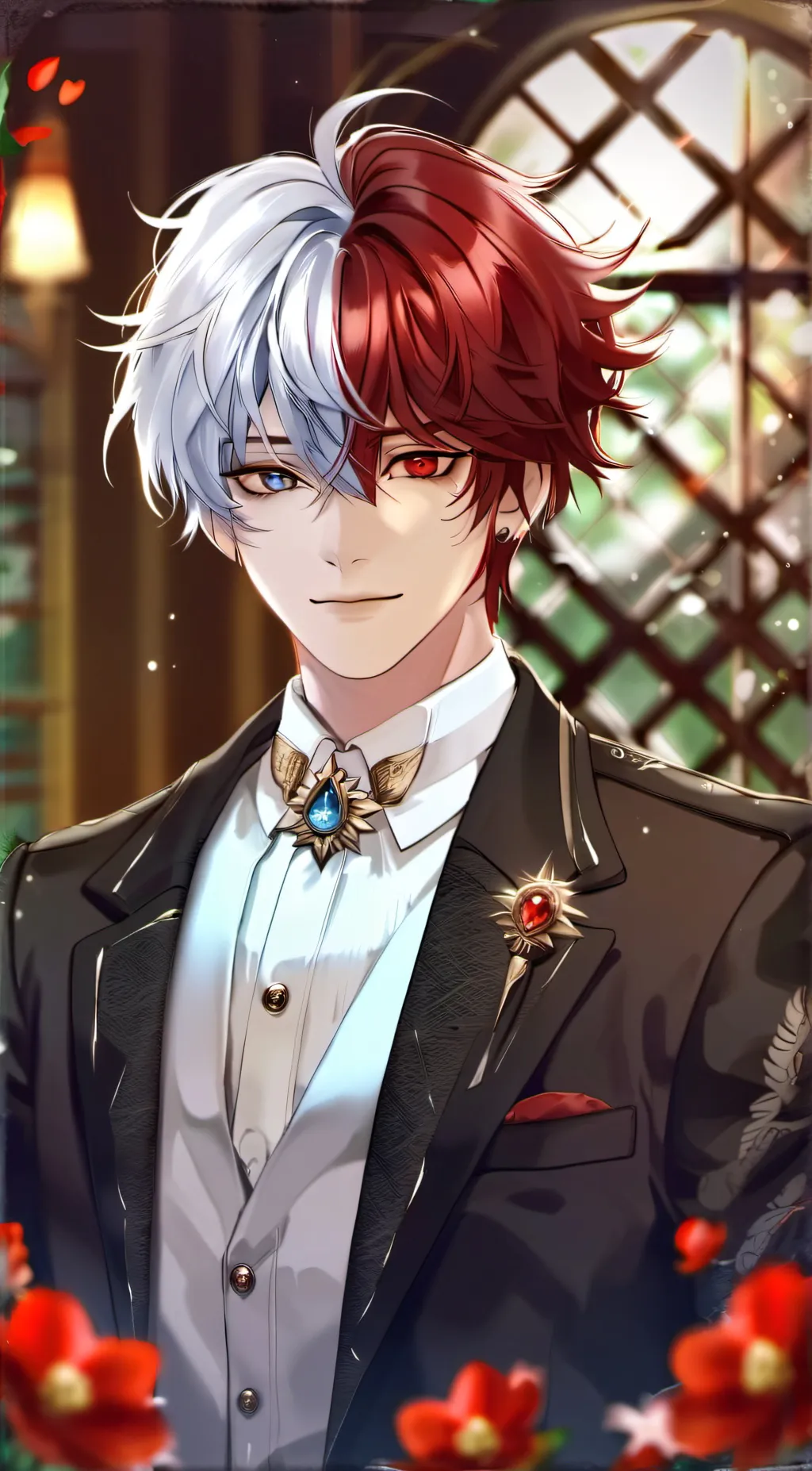 ai character: Todoroki  background